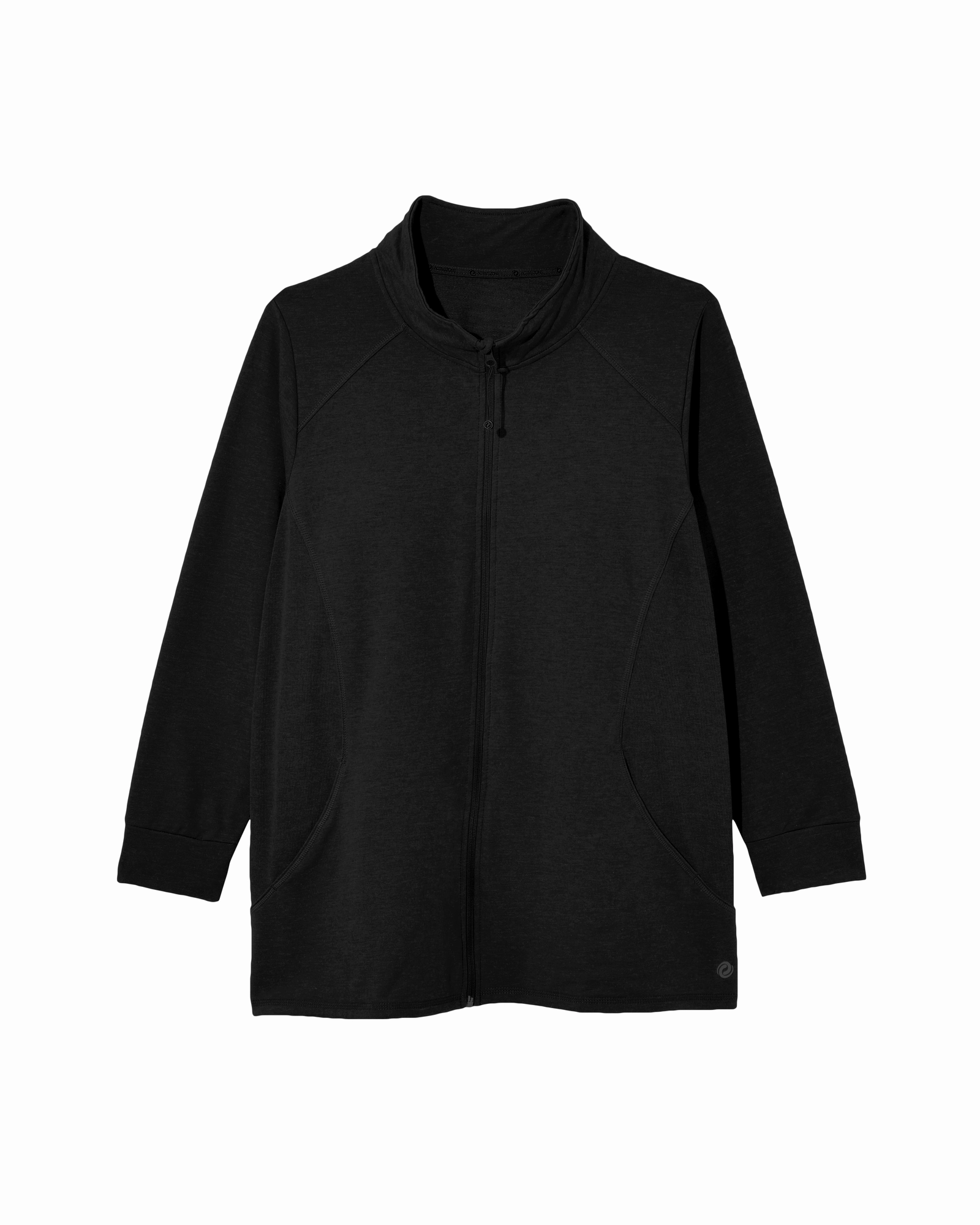 morning Stretch Enhanced Mobility Ritter Mock Neck Jacket | Black