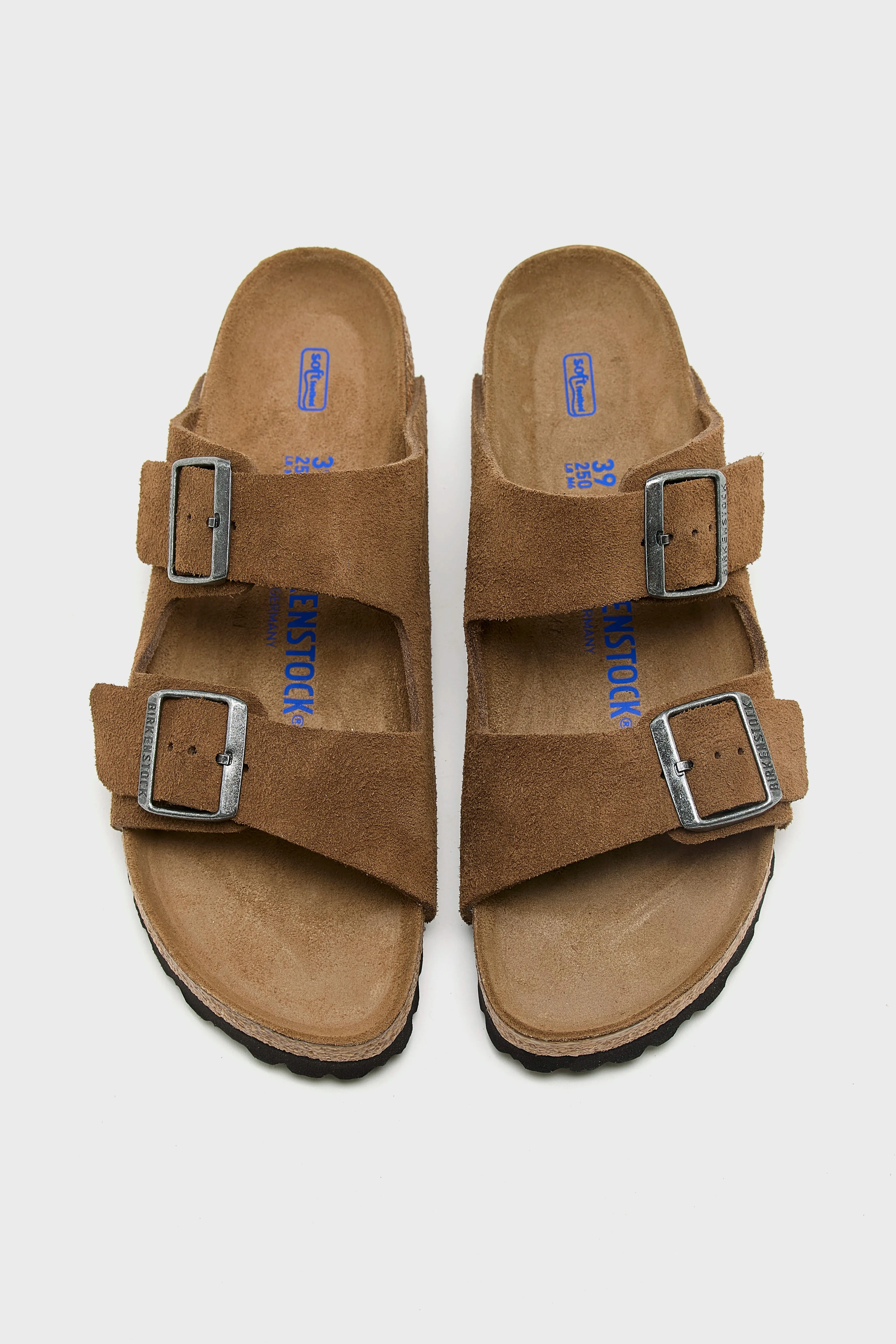 Arizona Soft Footbed for Women  (252 / W / BROWN) Textured Footbed