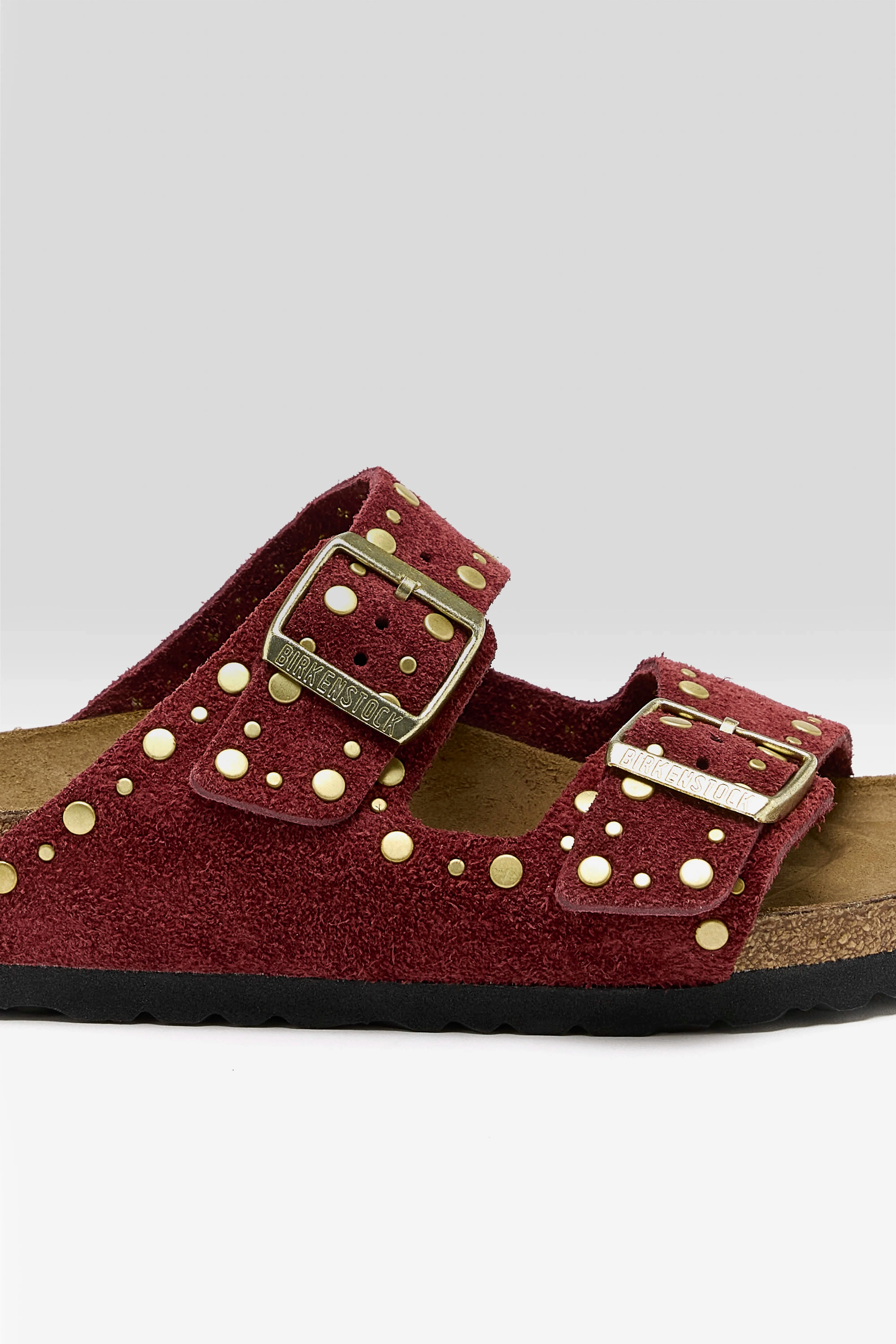 Adjustable Straps Energy return sole Arizona Rivet for Women  (252 / W / BORDEAUX)