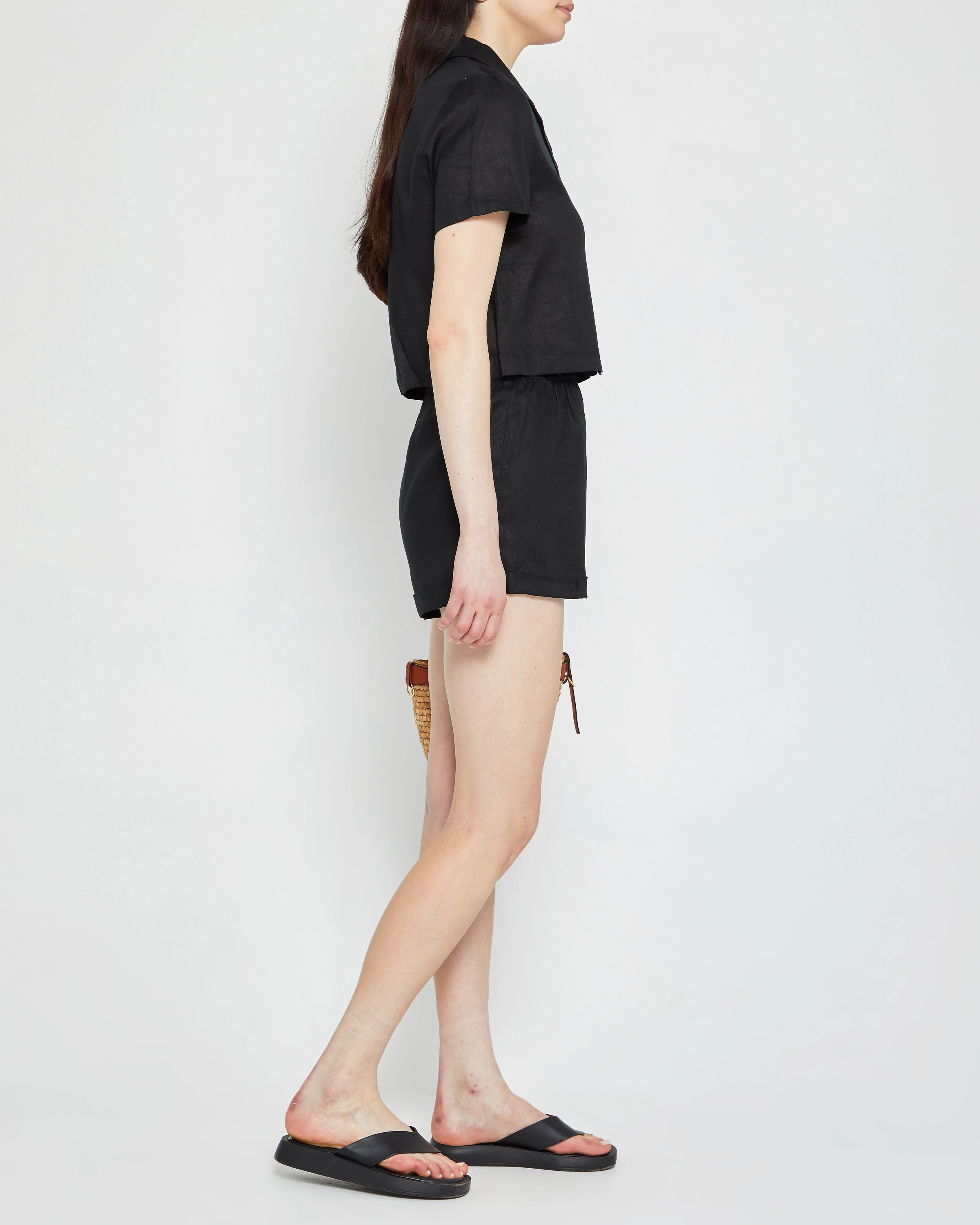 Basic Look Everyday Linen Short