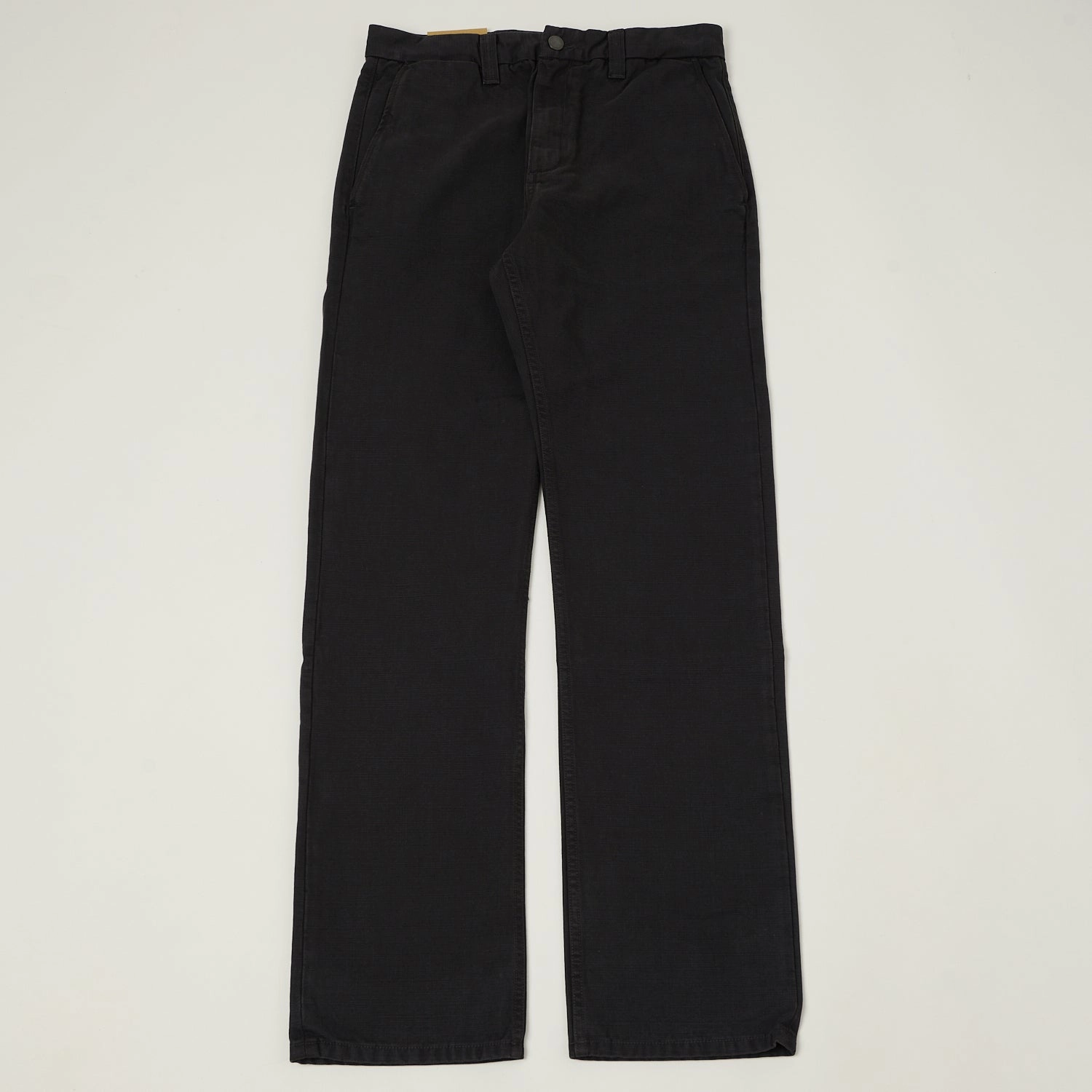 Practical Style Quick Cool Freenote Cloth Heavyweight 14oz Slub Deck Pant - Black