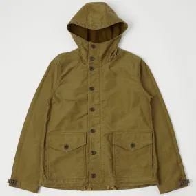 Lined Pockets Go Anywhere Wear Freewheelers & Co U.S. Army Deck Worker Parka - Khaki Beige