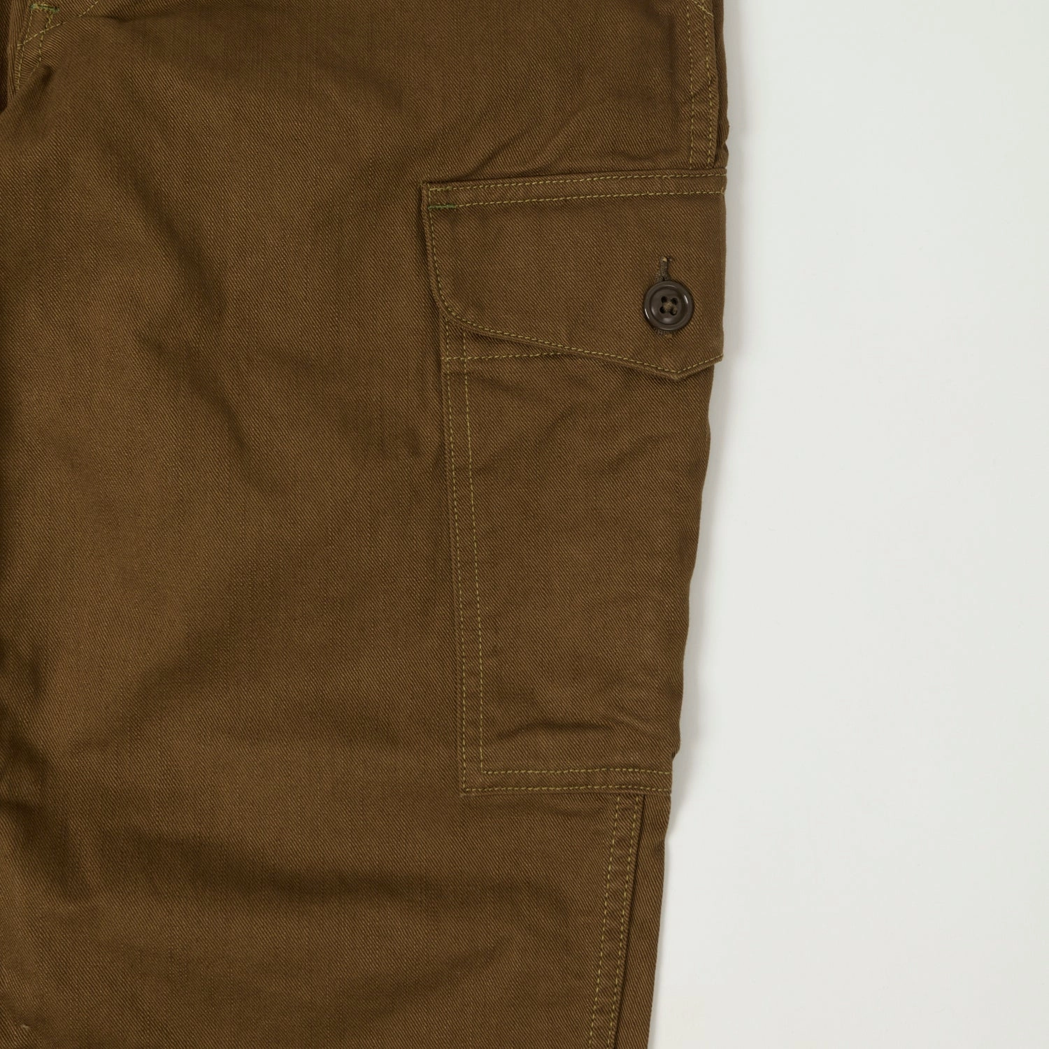 Freewheelers & Co Aviators Trouser - Dark Sepia Brown LightweightDesign Comfy Movement Fit