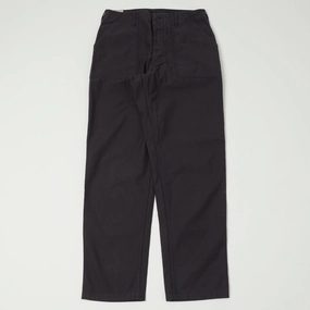 Freewheelers & Co Military Utility Trouser - Eggplant Navy Tough Materials