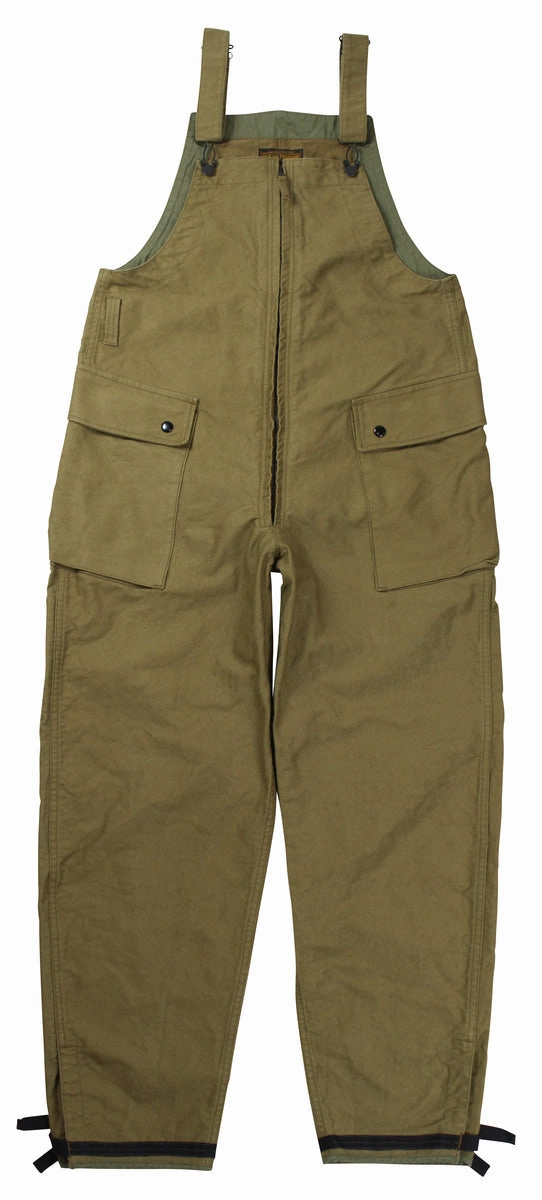 Flex Fit Lightweight Weave Freewheelers & Co U.S. Army Deck Bib Overall - Olive Drab