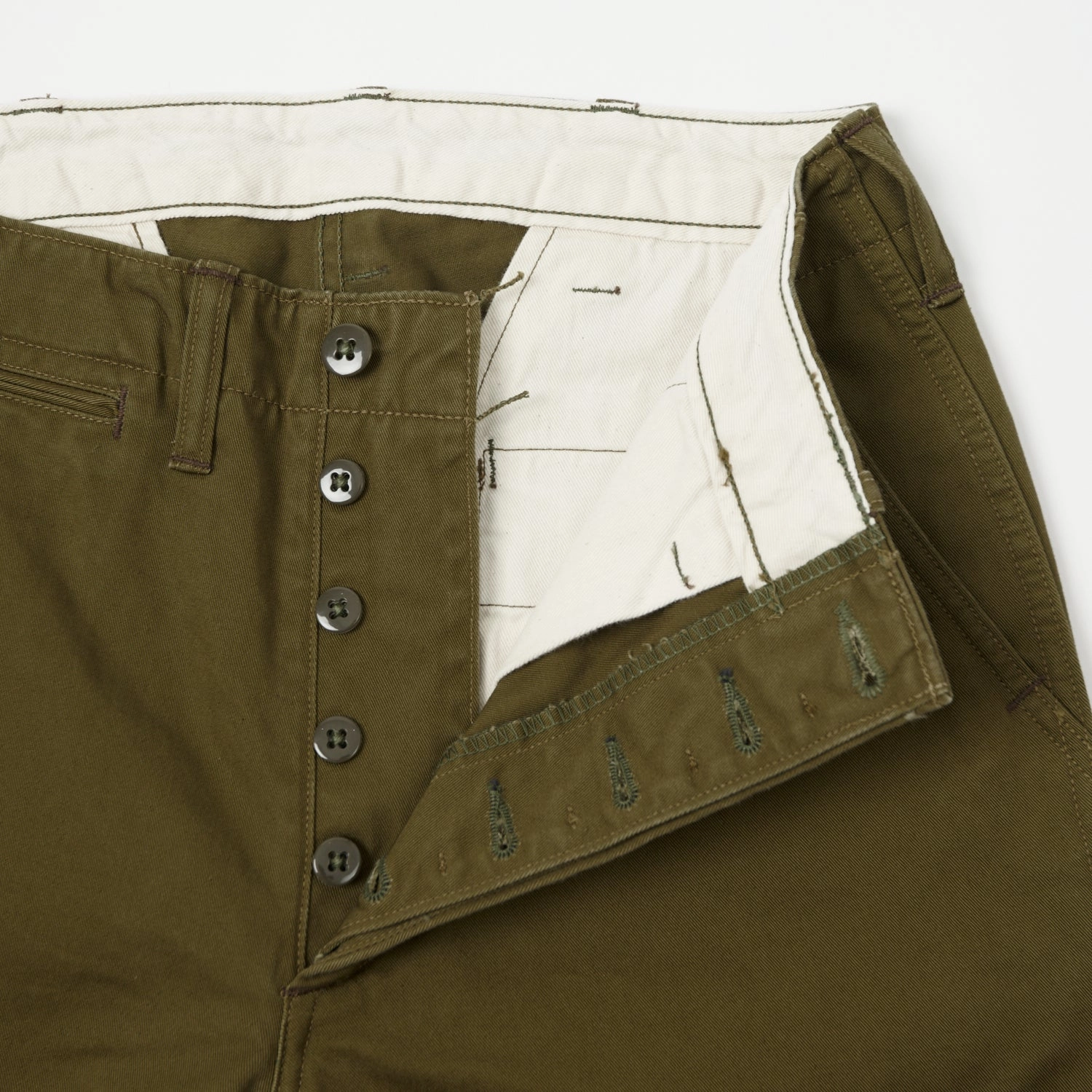 Freewheelers & Co U.S. Army M-1942 Trouser - Olive OdorResistant Odor control