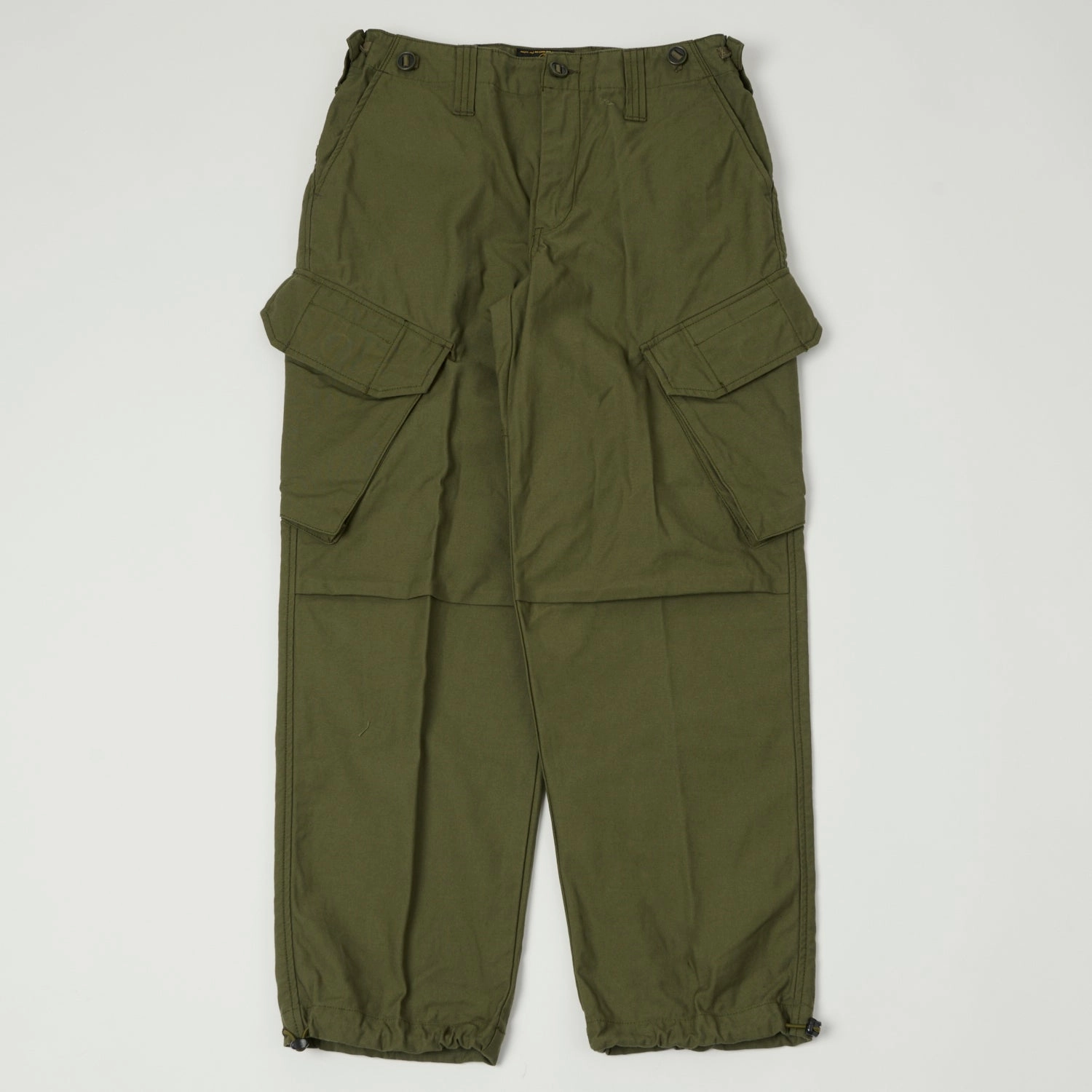 Freewheelers & Co Ultima Thule 'Brigade' Pants - Olive High Durability Stitching Easy Care Fabric Finish