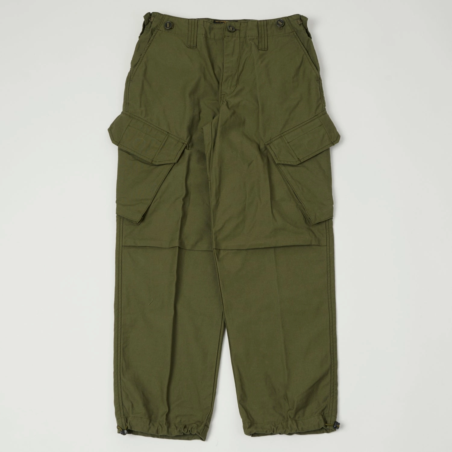 Warm Layer Recycled Polyester Blend Freewheelers & Co Ultima Thule 'Brigade' Pants - Olive