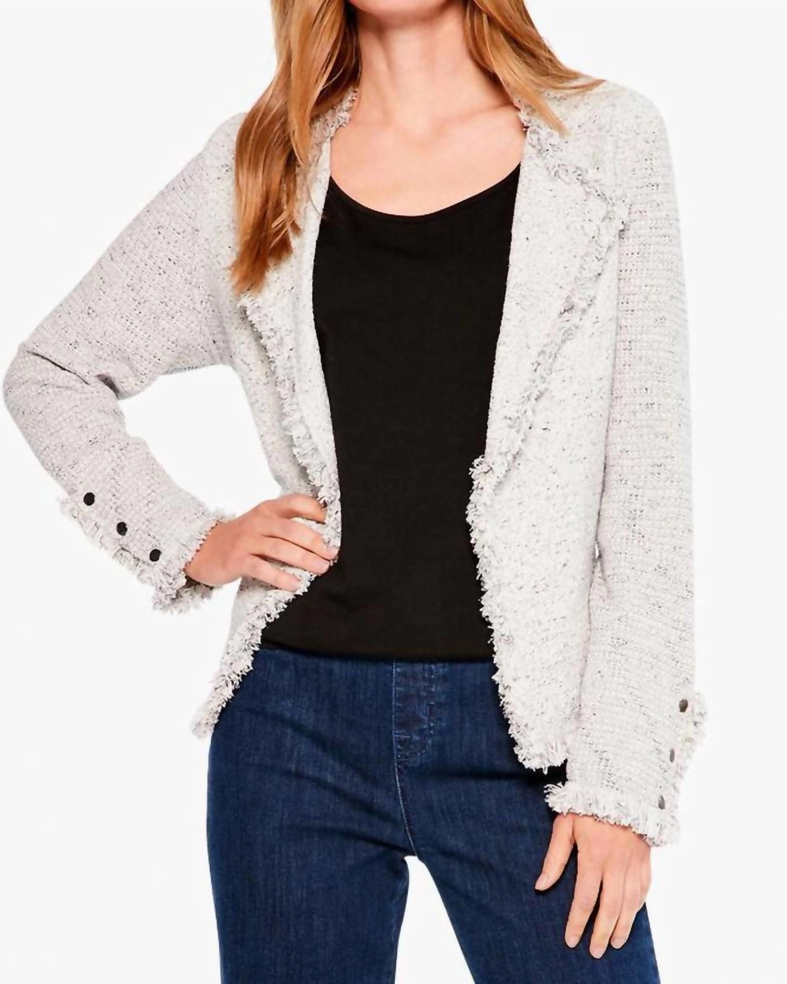 Timeless Protection hot - weather option Fringe Jacket in Sugar Cookie | Sugar Cookie