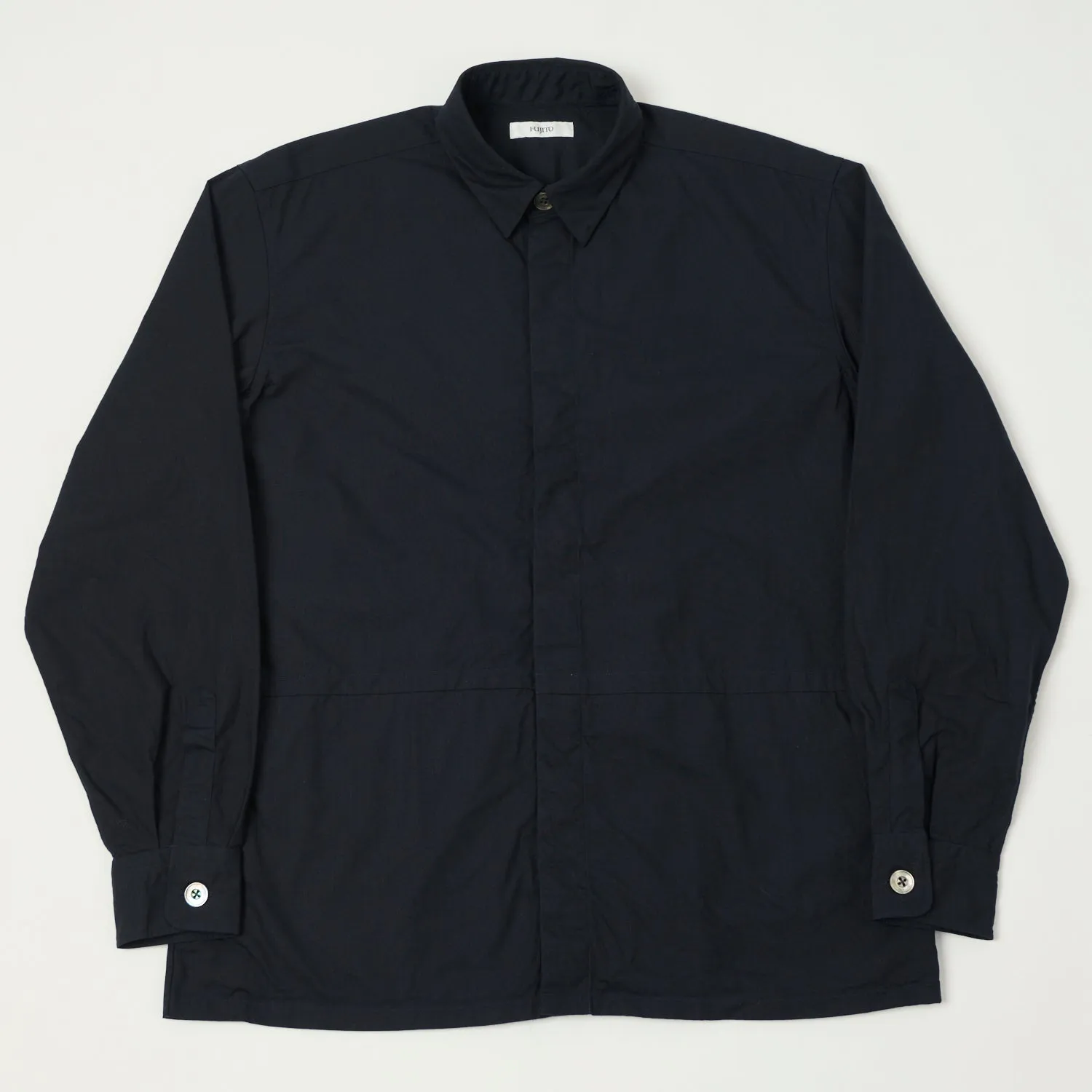 Modern Fit Fujito 'Uncle' Shirt - Navy