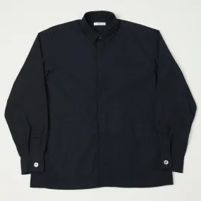 Modern Fit Fujito 'Uncle' Shirt - Navy