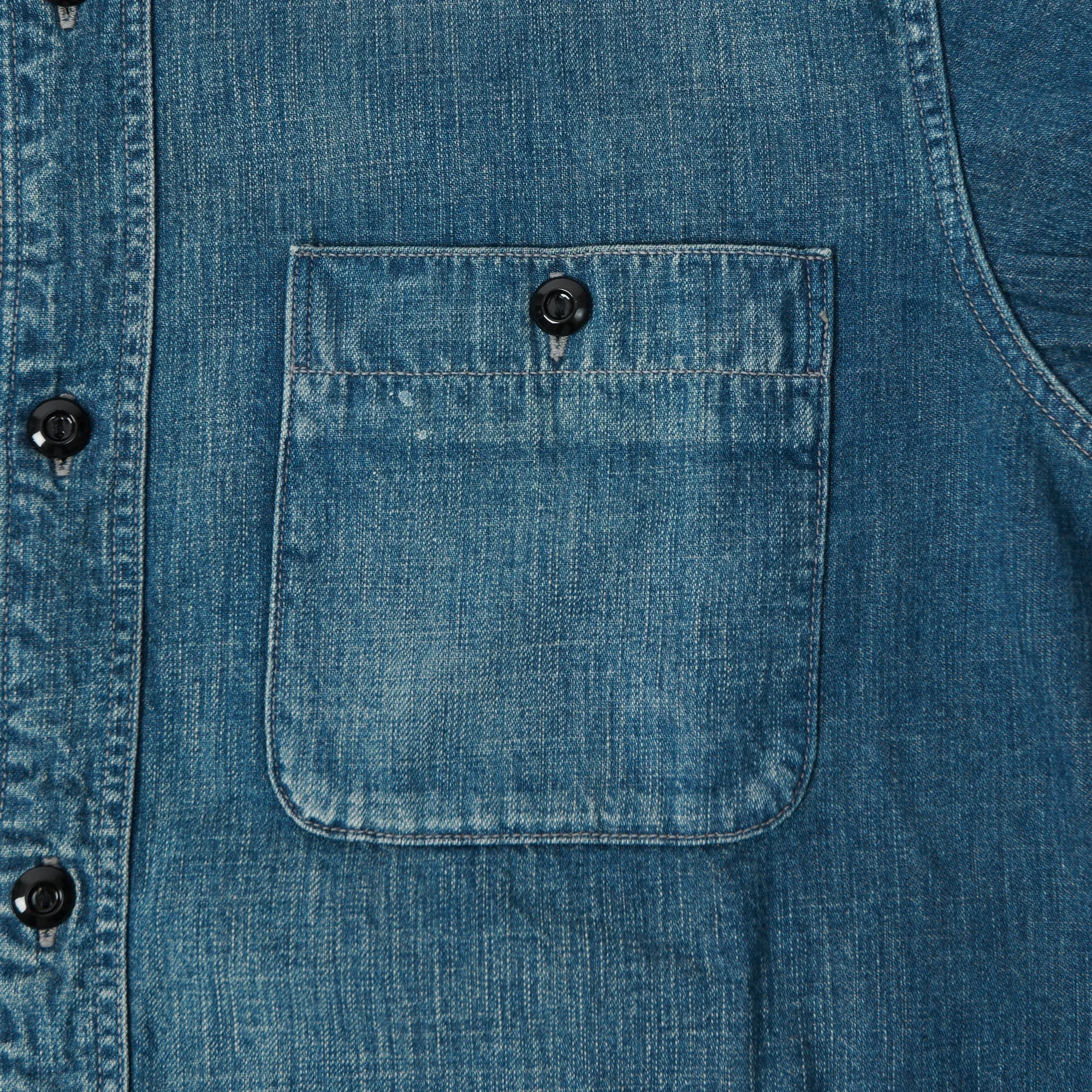 Casual Friday Full Count 4890 8oz Denim Work Shirt - Hand Wash