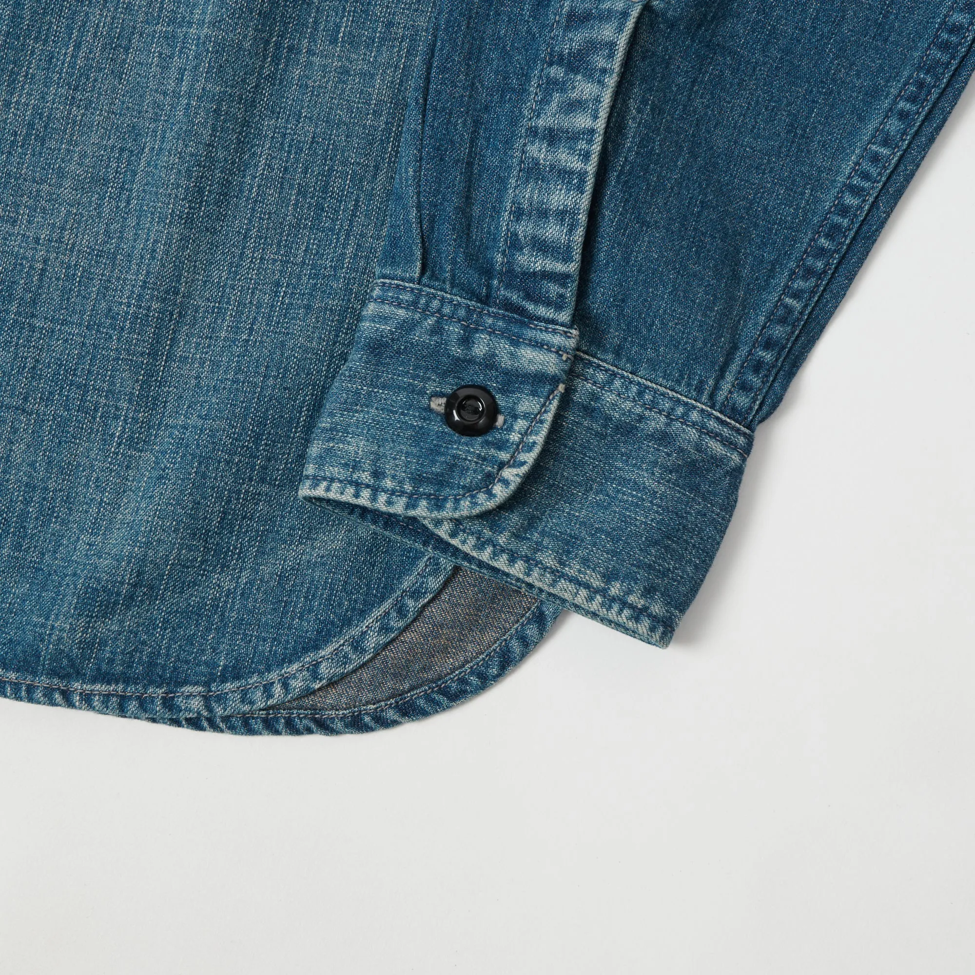 Multi Pocket Design Sports Ready Full Count 4890 8oz Denim Work Shirt - Hand Wash