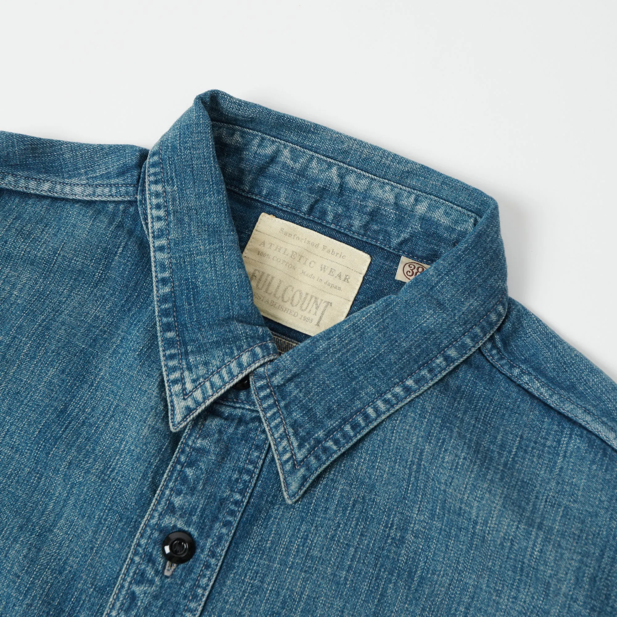 Full Count 4890 8oz Denim Work Shirt - Hand Wash Active Lifestyle family gathering