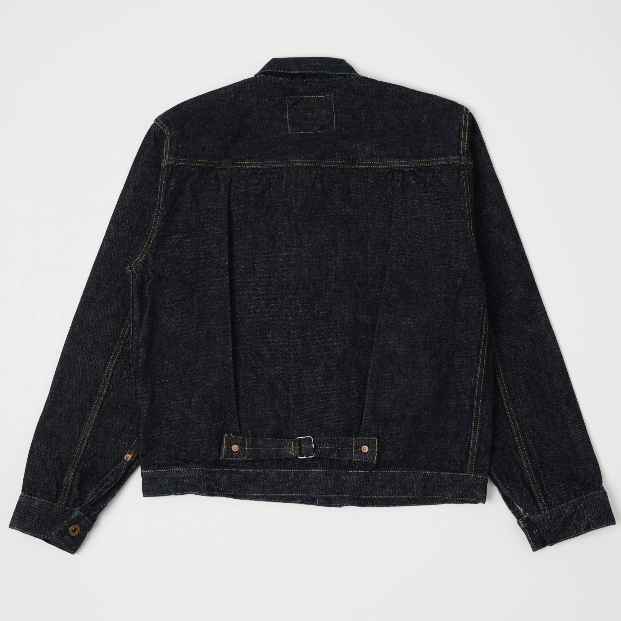 Full Count S2107 14oz Type I Denim Jacket - One Wash Seam Sealed Technology