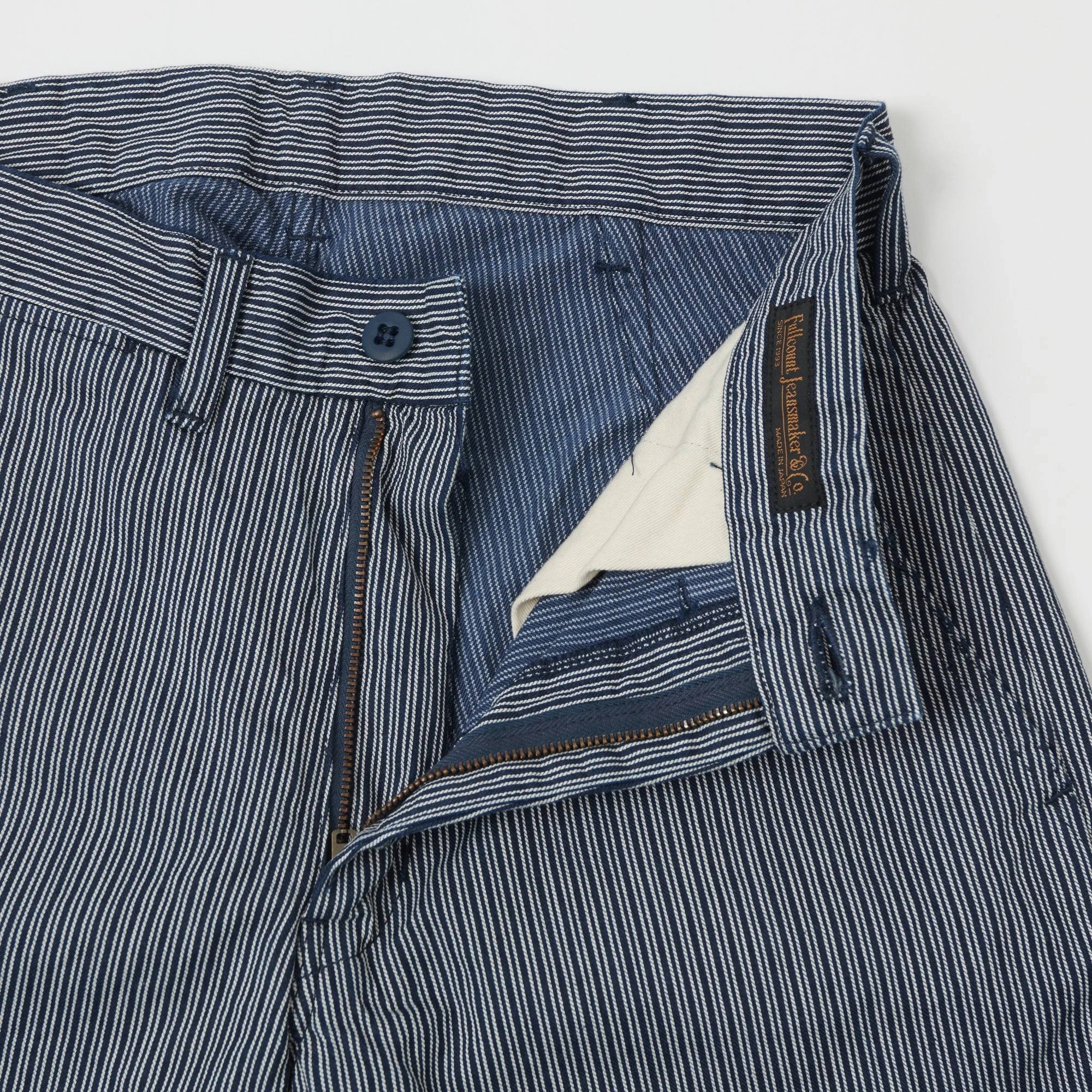 Slim Fit Design Full Count 1002 Tapered Trouser - Random Hickory