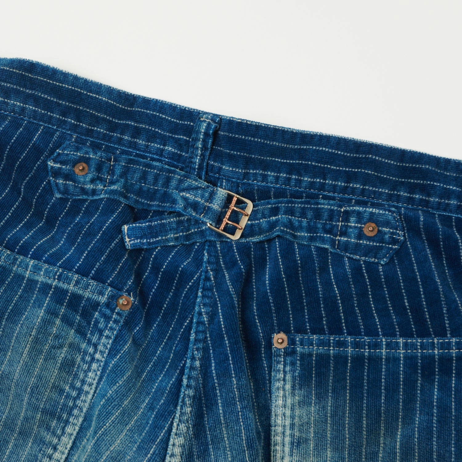 Quick Fit Design Full Count 1129 Wabash Corduroy Work Pants - Heavy Wash