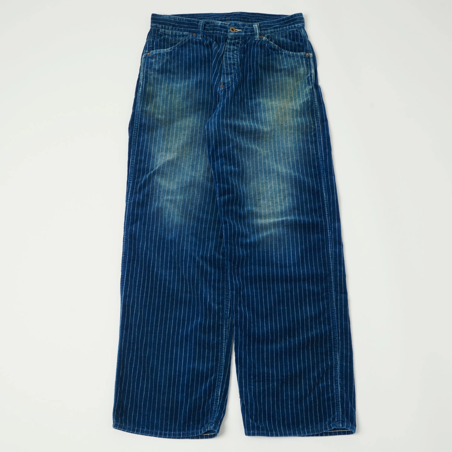 Boho chic Full Count 1129 Wabash Corduroy Work Pants - Heavy Wash