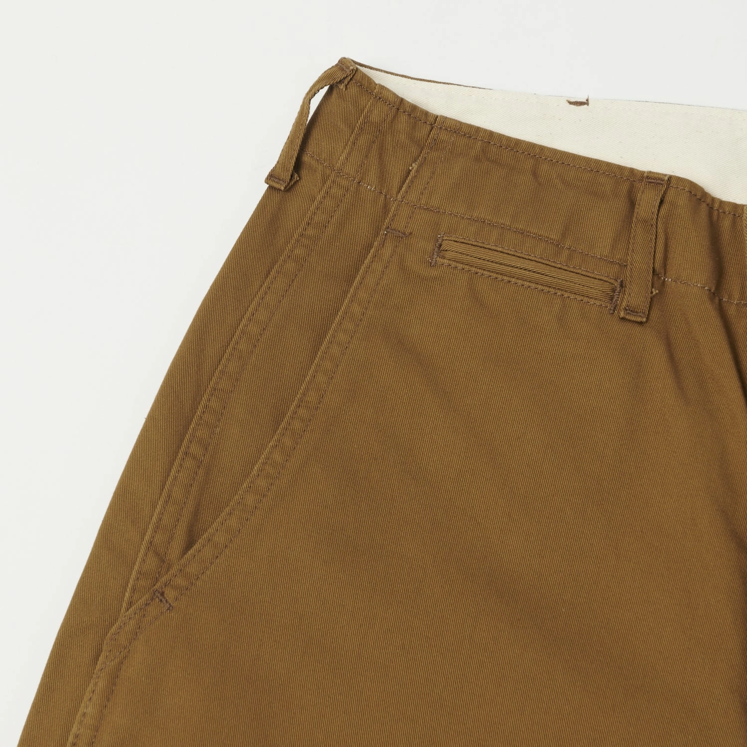 Simple Comfort Full Count 1201 U.S. Army Combat Chino - Brown