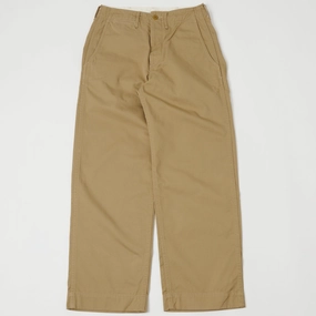 Outdoor Comfort Fit Full Count 1201 U.S. Army Combat Chino - Brown Beige