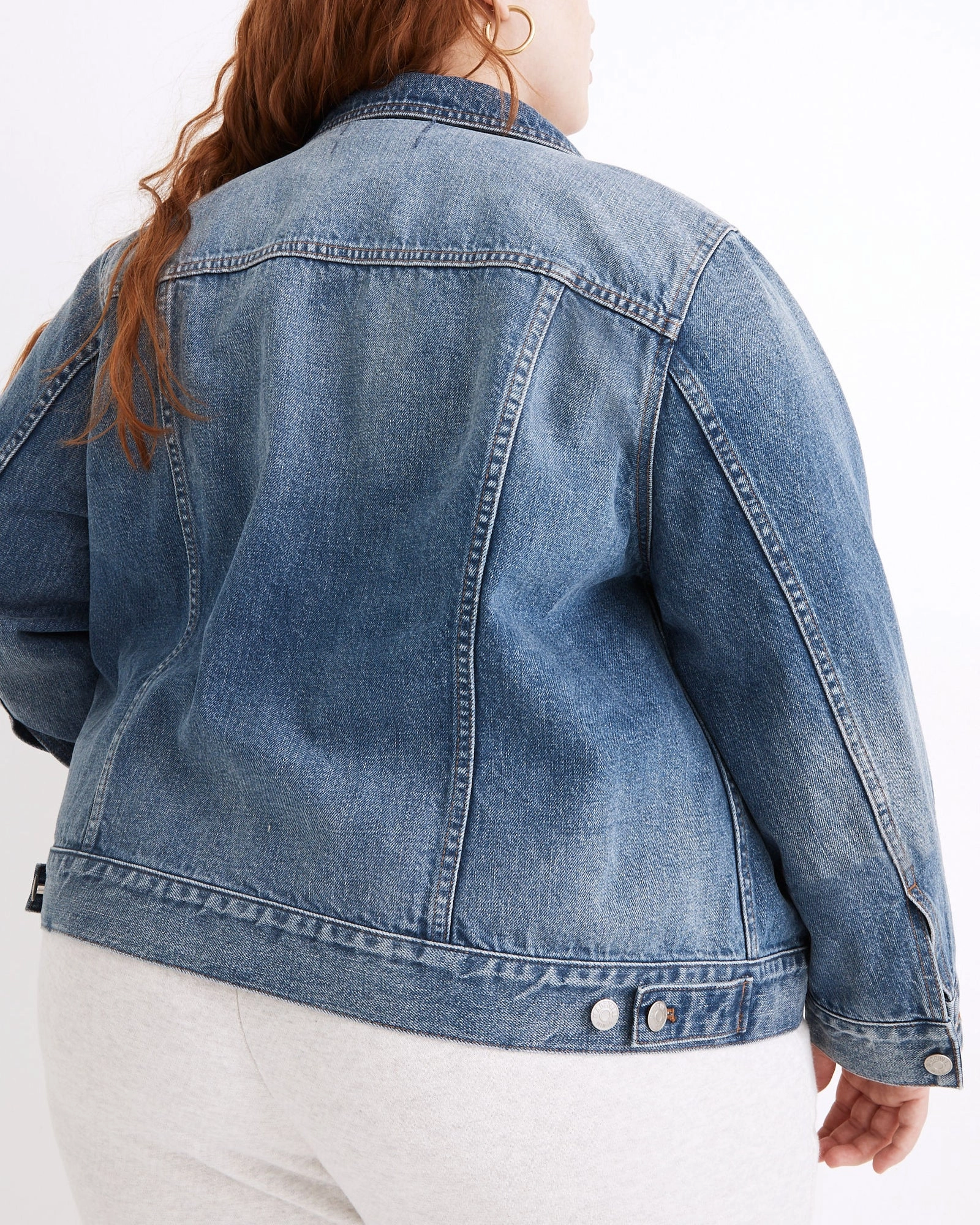 BondedFabric Weatherproof Shell Jean Jacket in Lunar Wash | Medium Wash