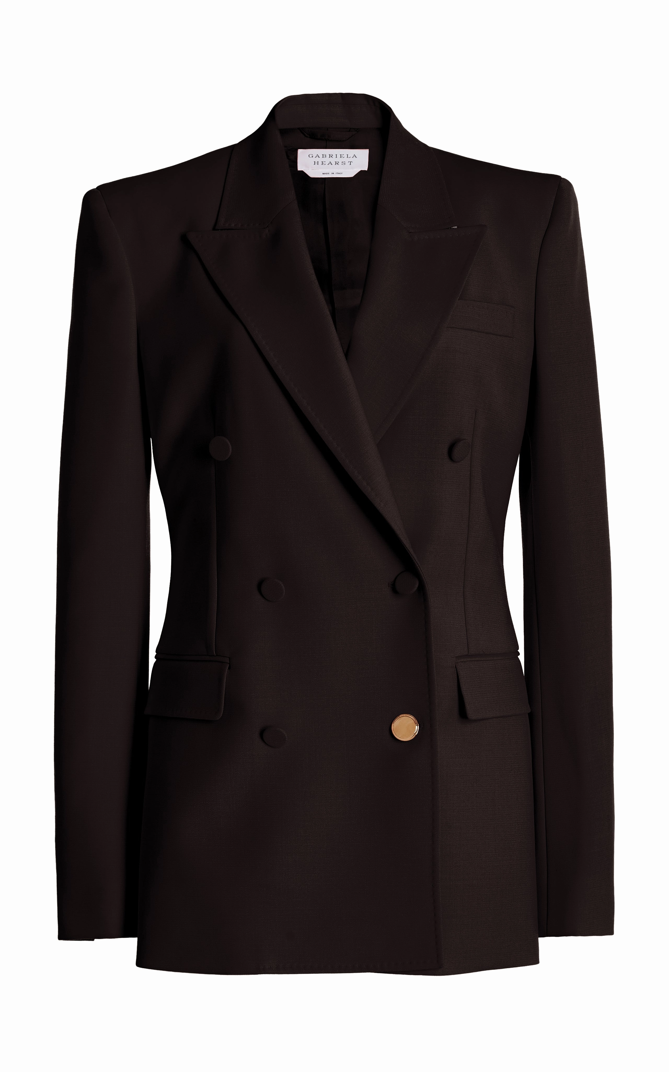 Business Style Dapper Tailored Look Gavin Blazer in Chocolate Sportswear Wool