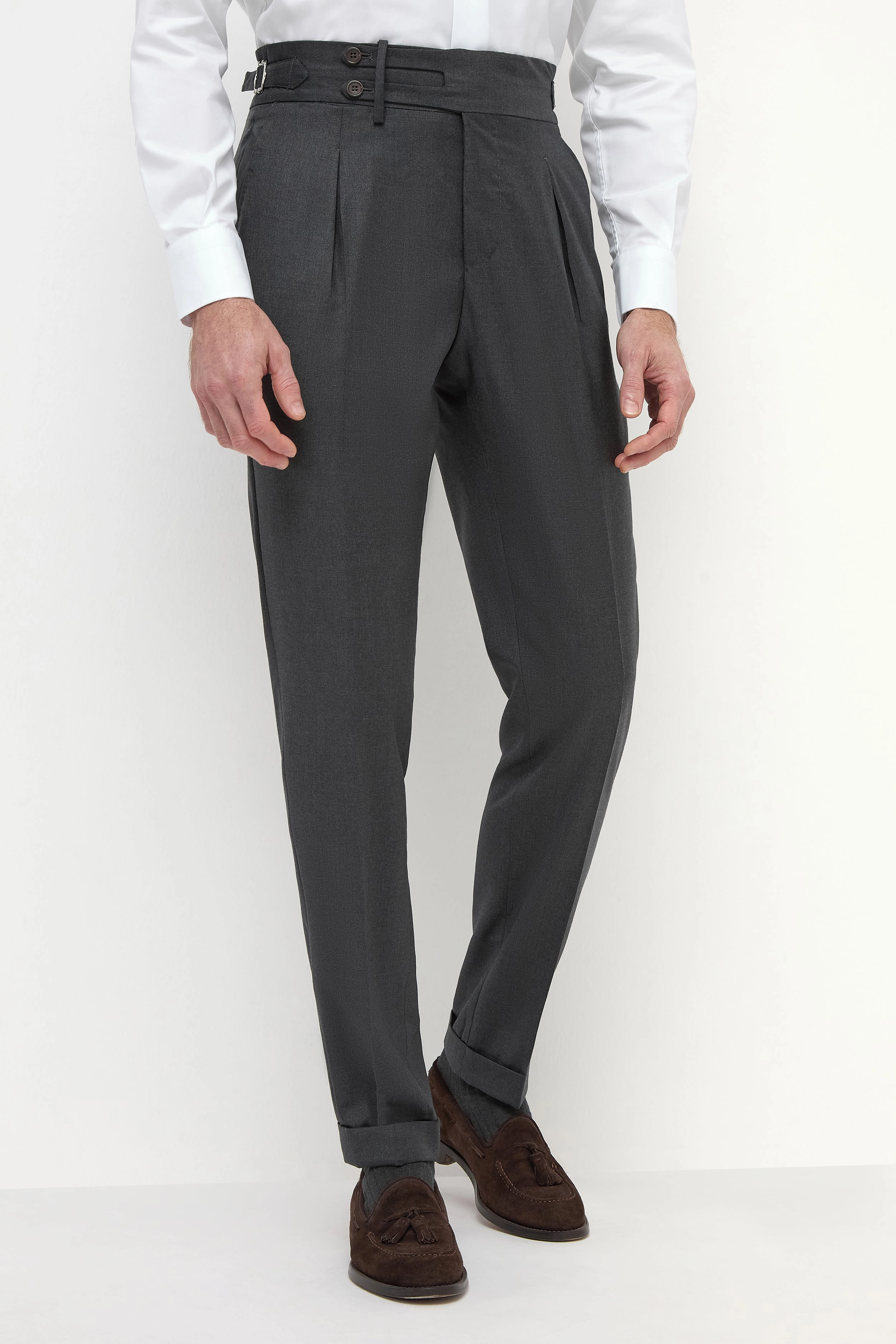 Dark grey Limited Edition trousers - Made in Italy Performance Ready