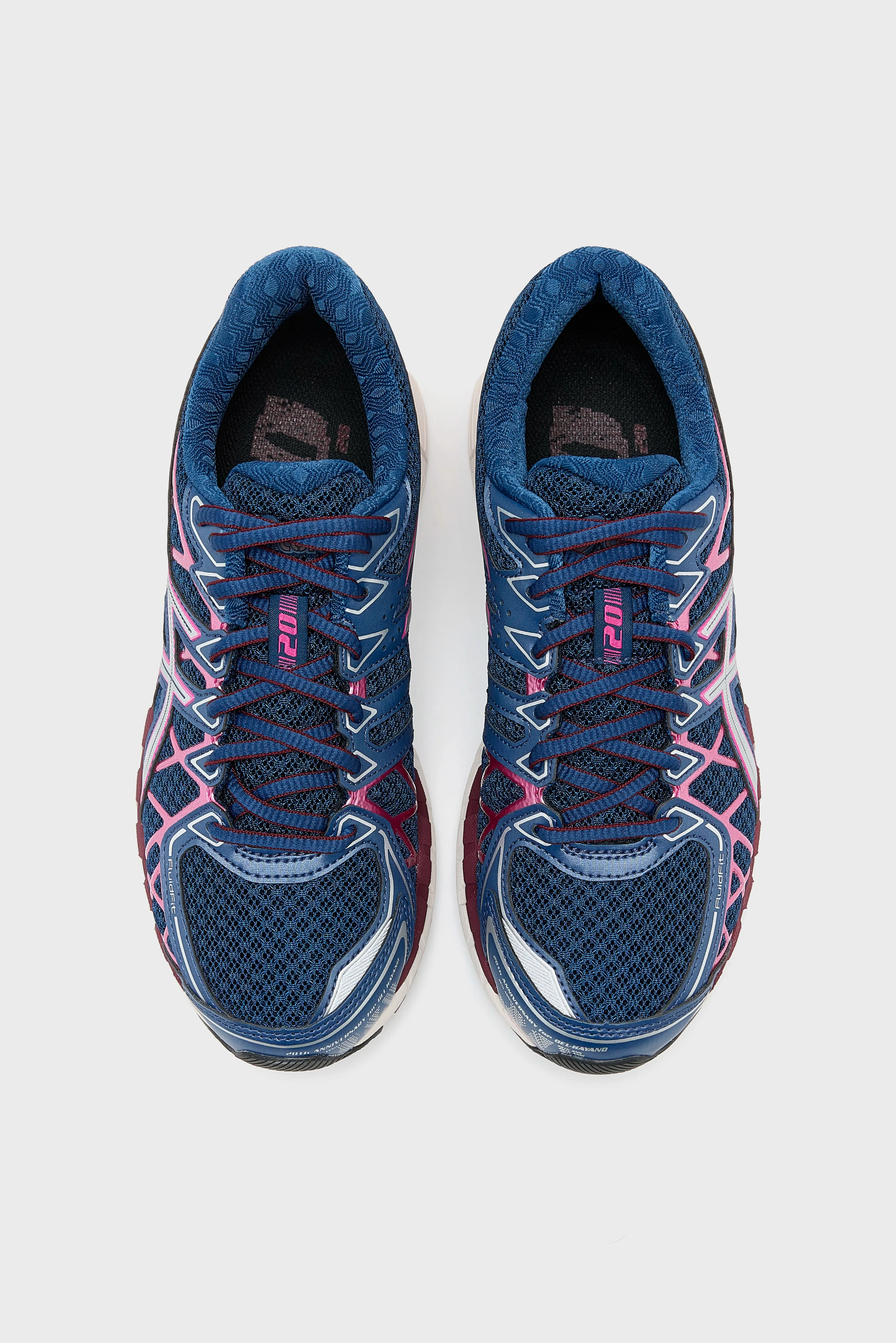 EVA - midsole - comfort shoes Comfort Moisture Wicking Gel-Kayano 20 for Women  (252 / W / BLUE)