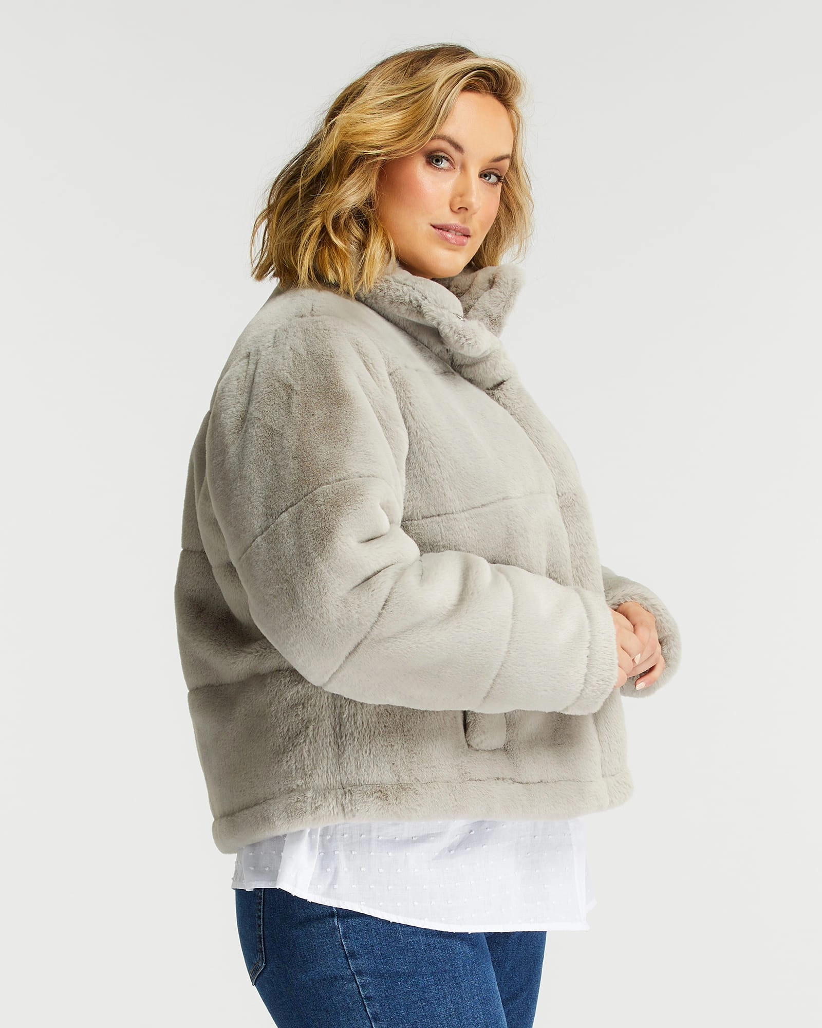 Geneva Jacket | Cloud Grey Fall Weather Tactics