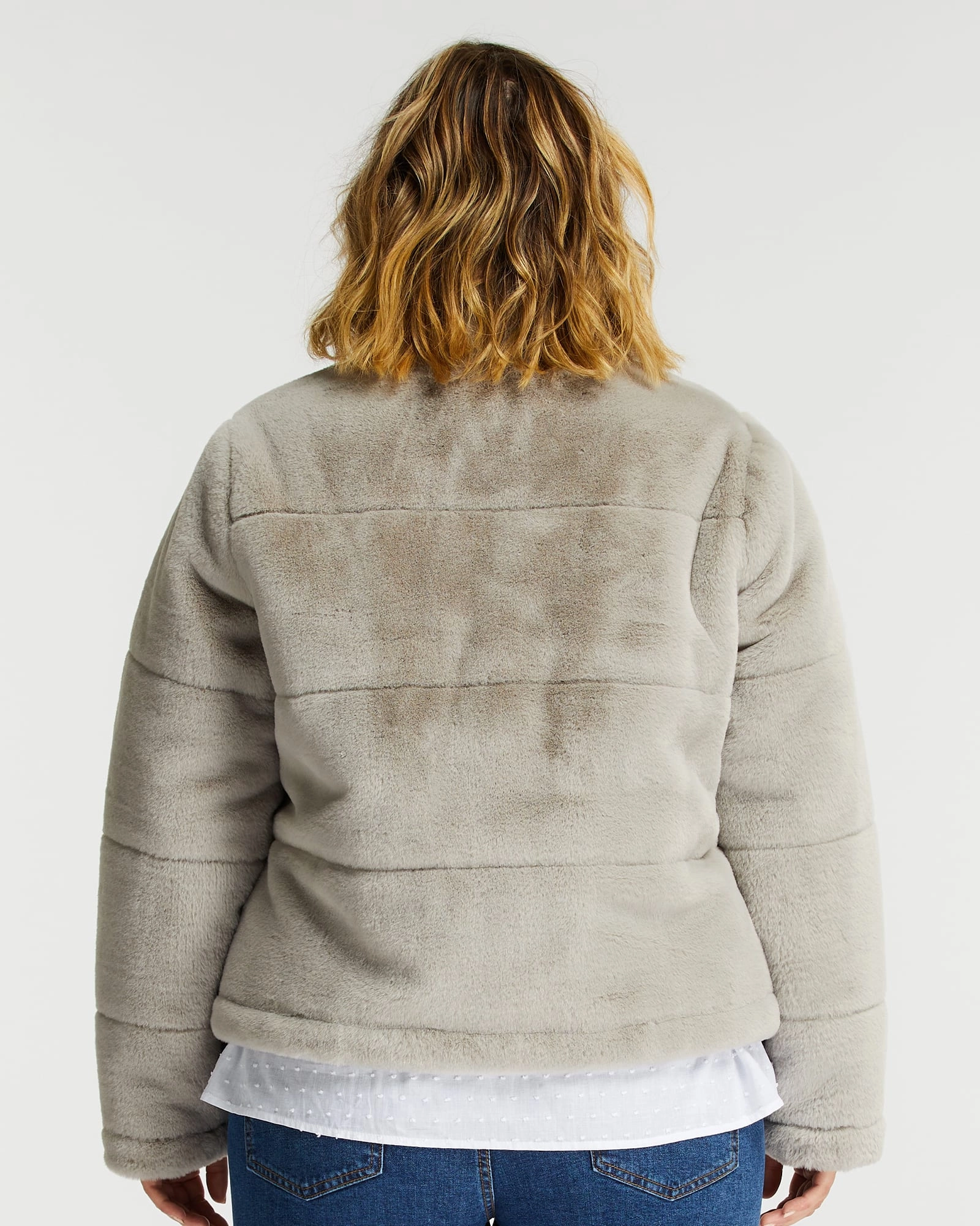 WaterResistant Shell Geneva Jacket | Cloud Grey