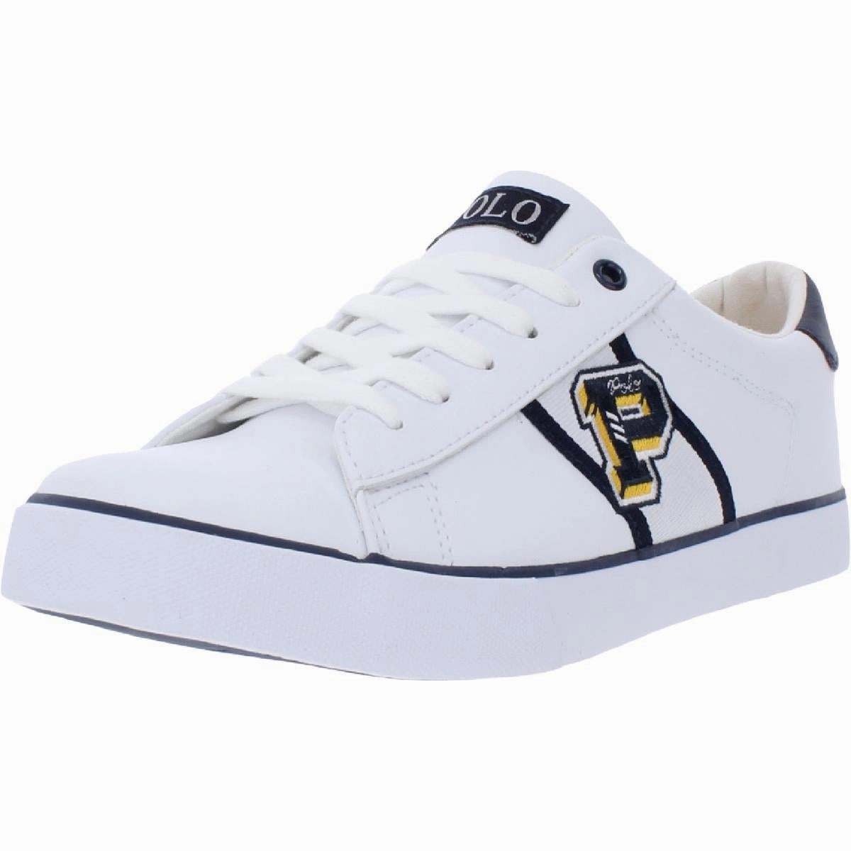 Smooth Surface Basic Style Geoff Boys Low-Top Lace-Up Casual and Fashion Sneakers