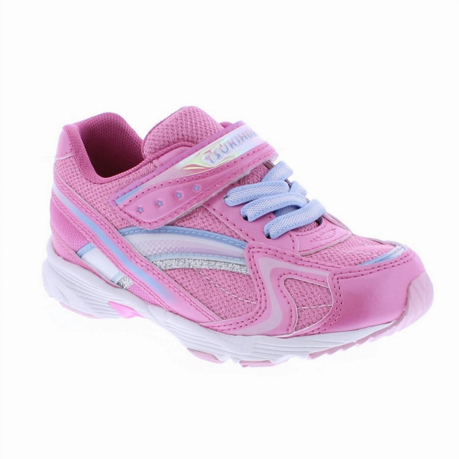 Endurance Run Girl's Glitz Shoes In Pink/blue