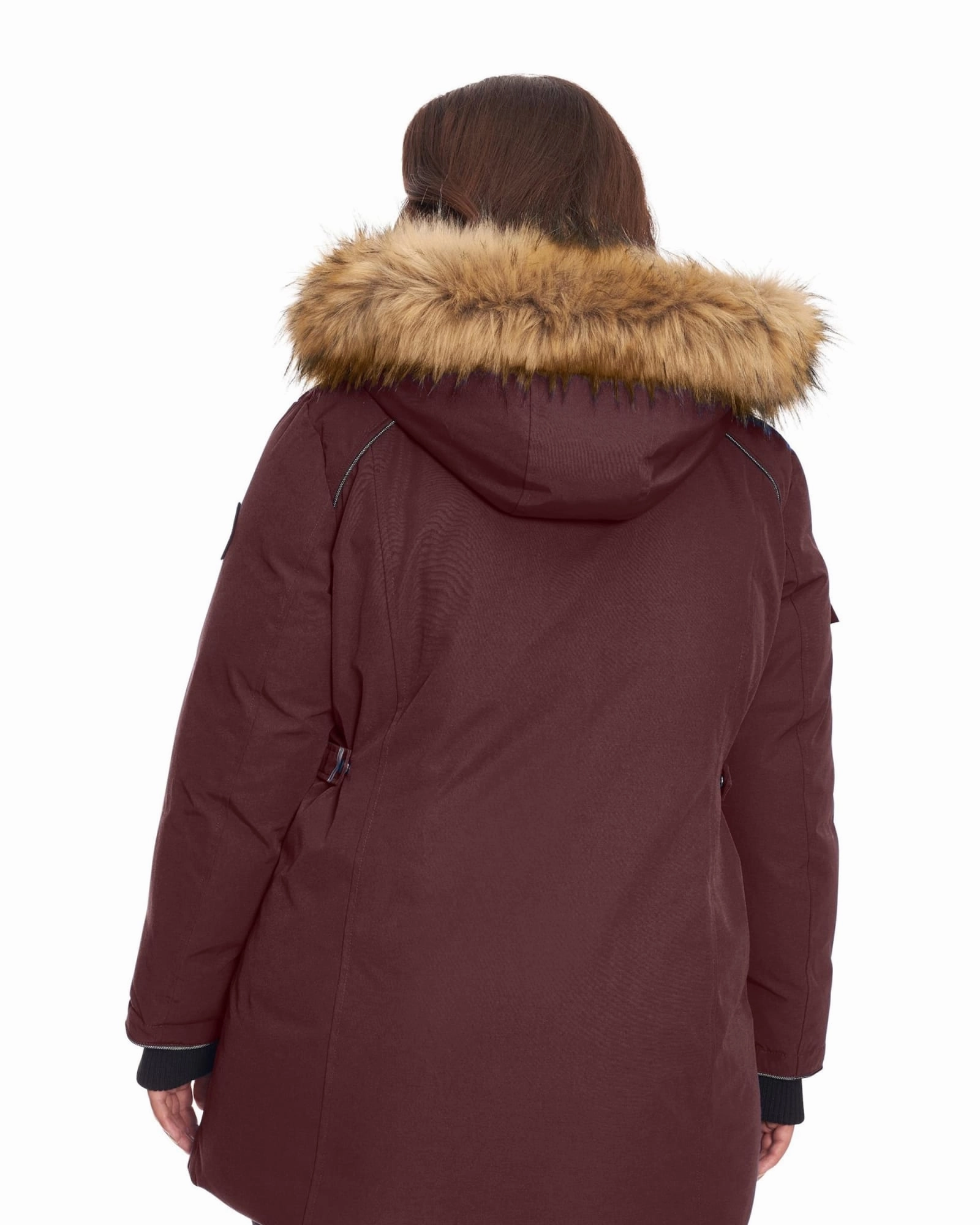 GLACIER | Vegan Down Recycled Parka Winter Jacket | Grape Abrasion Resistant Material Culture