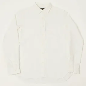 Beams Plus Button Down Oxford Shirt - White Easy Styling