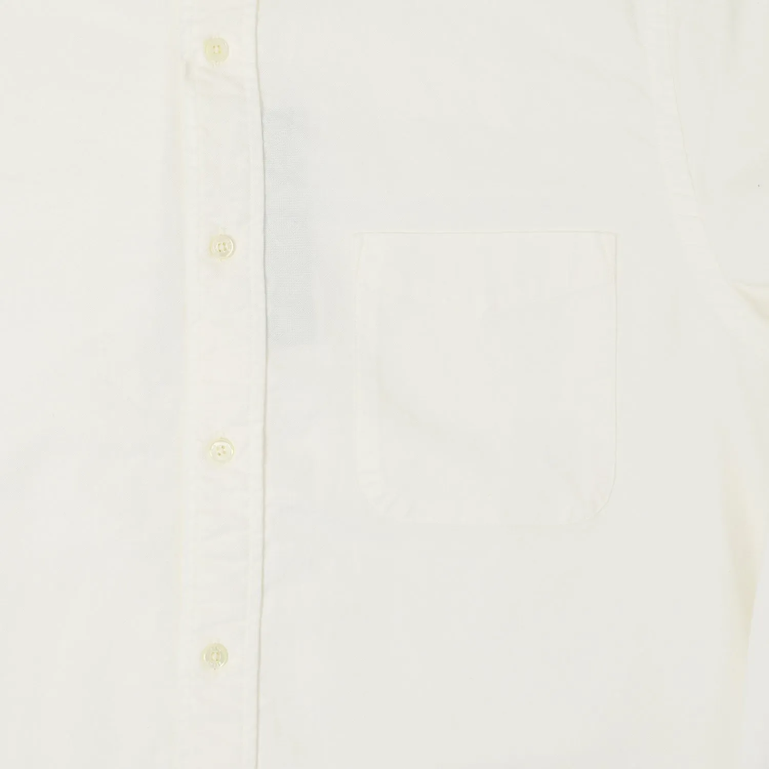 Athleisure Trend Beams Plus Button Down Oxford Shirt - White