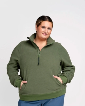 Rugged Durability go explore essential fleece | pine green