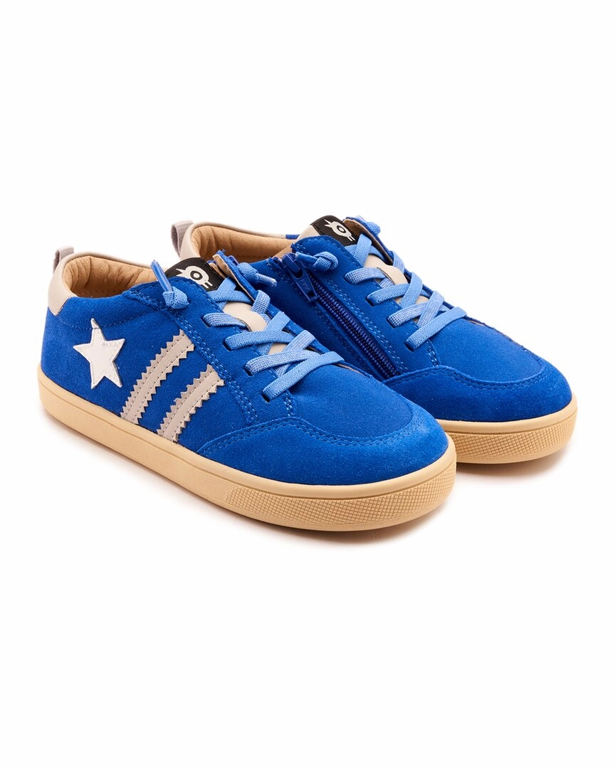 Old Soles Wos Runner Leather & Suede Sneaker Calm Grey