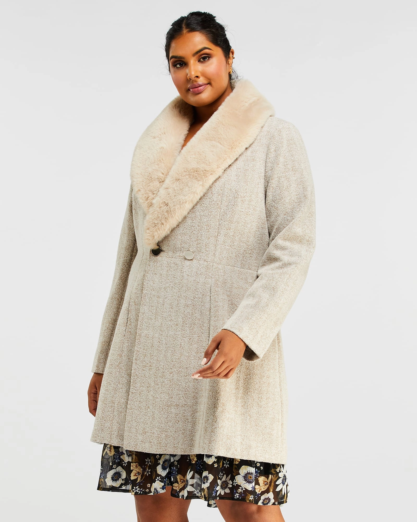 Grammys Coat | Oatmeal Secure