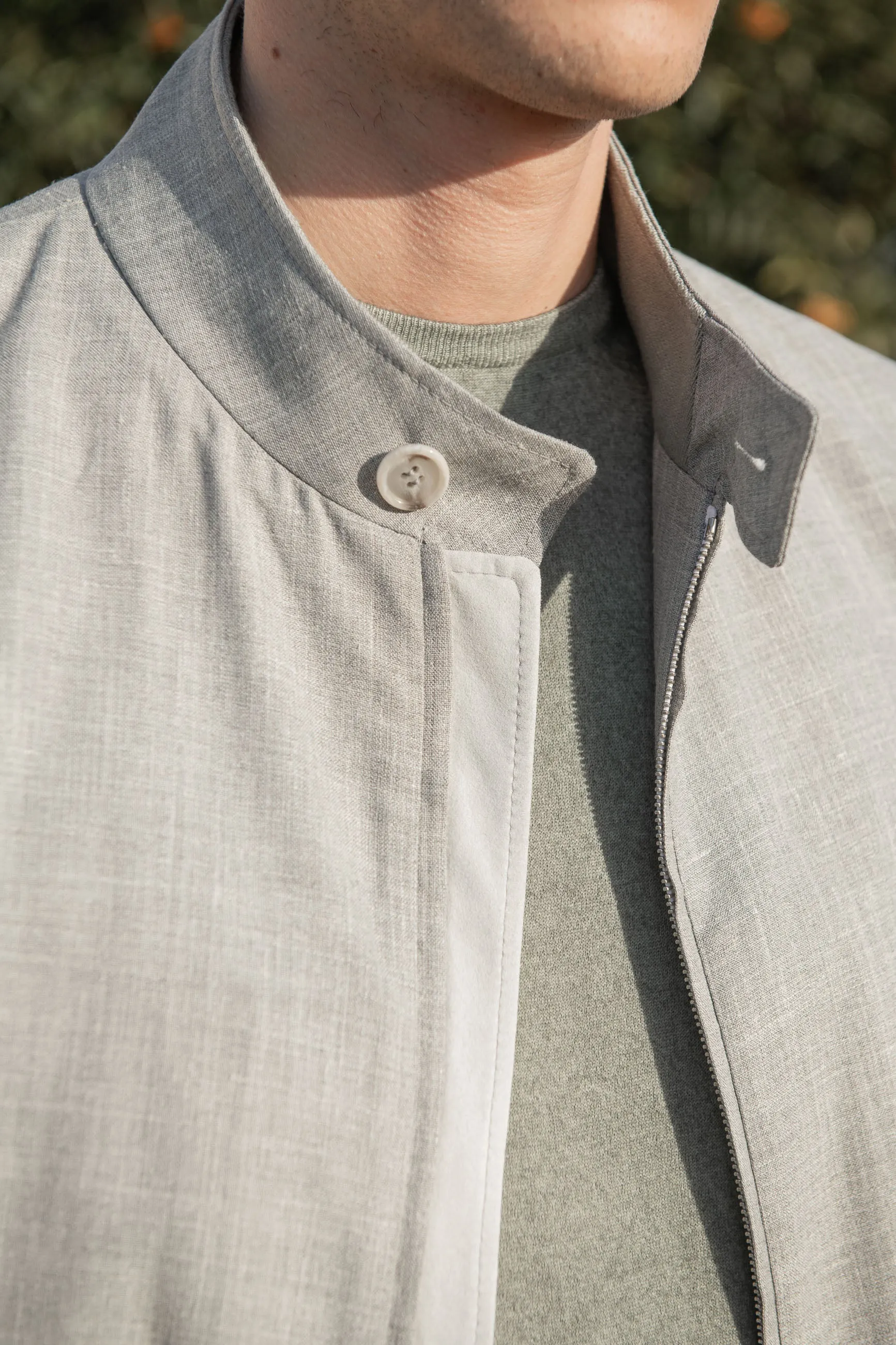 Weatherproof Shell Grey short jacket ?C Made in Italy