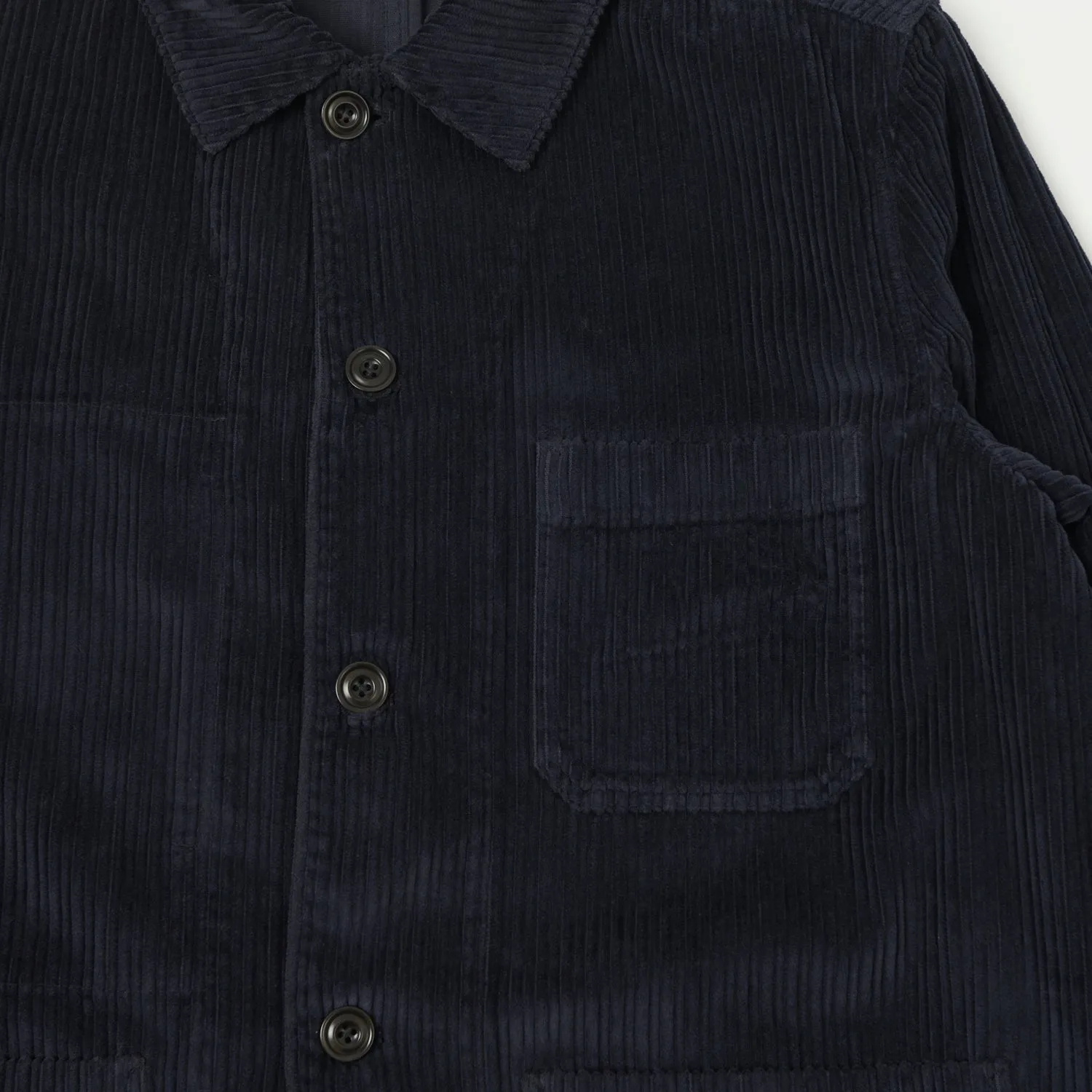 Holiday Trip Anti Static Interior Hartford 'Jamison' Corduroy Jacket - Navy