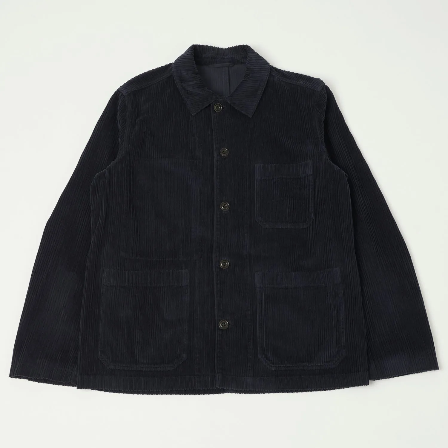 Wind Resistant Coating Hartford 'Jamison' Corduroy Jacket - Navy