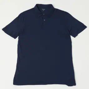 AntiStatic Fabric Treatment Hartford Lightweight Jersey Polo Shirt - Navy