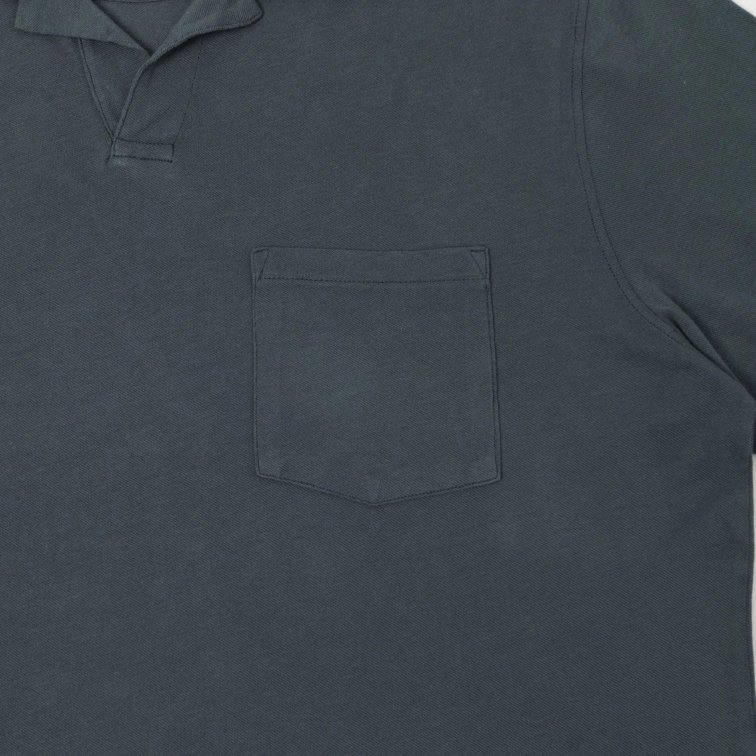 Hartford Pique Polo Shirt - Thunder Comfy Comfort