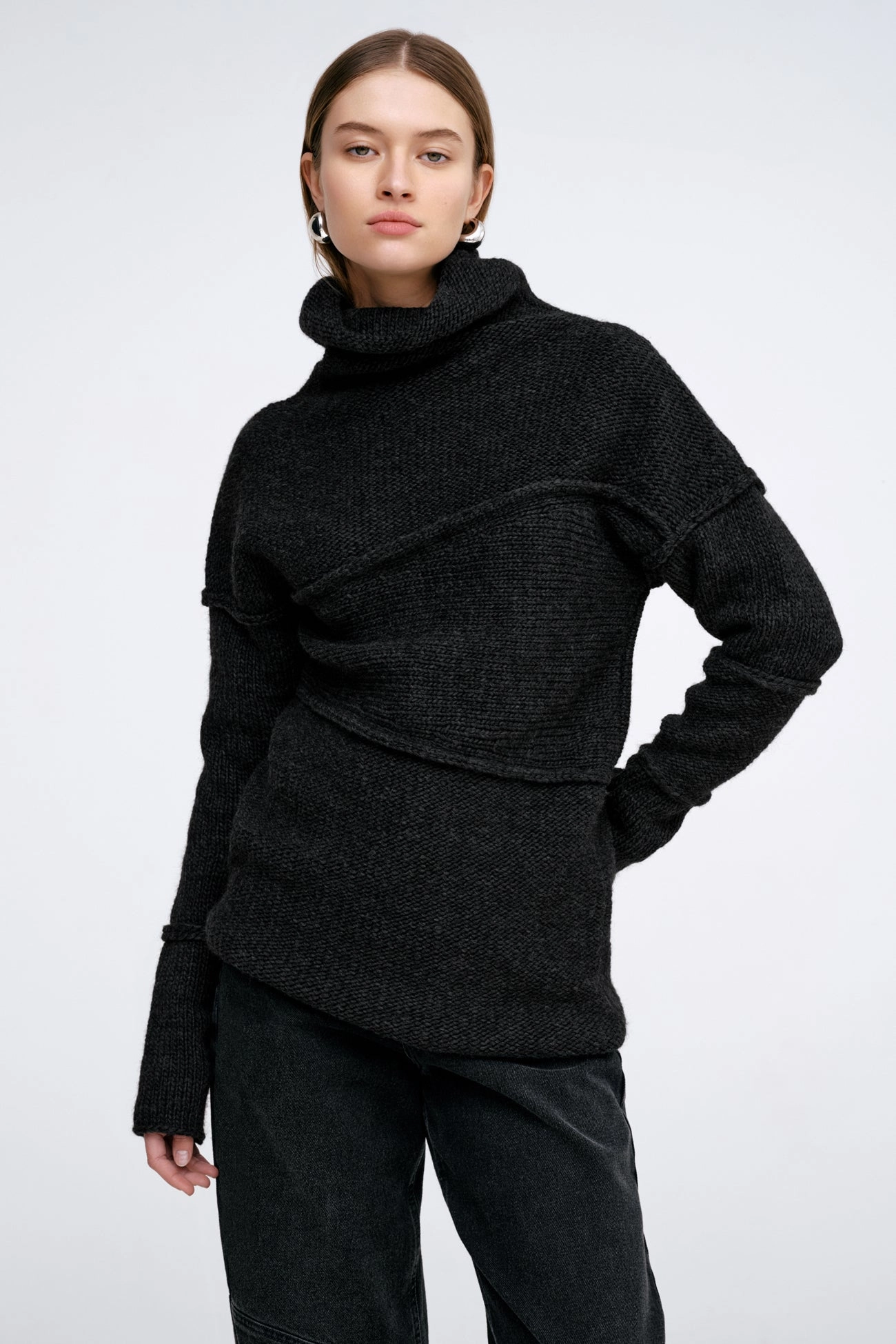 Emily Sweater Winter Layering