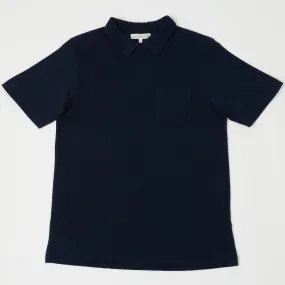 Office Attire Merz b. Schwanen 2PKPL Pocket Polo Shirt - Ink Blue