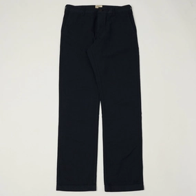 Heimat 'Journey' Herringbone Twill Chinos - Ink Comfortable Look