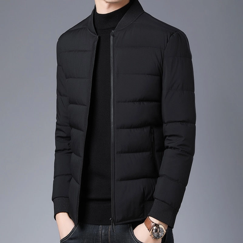 Lightweight Fill Involve West Louis? Thick Winter Quilted Padded Streetwear Jacket