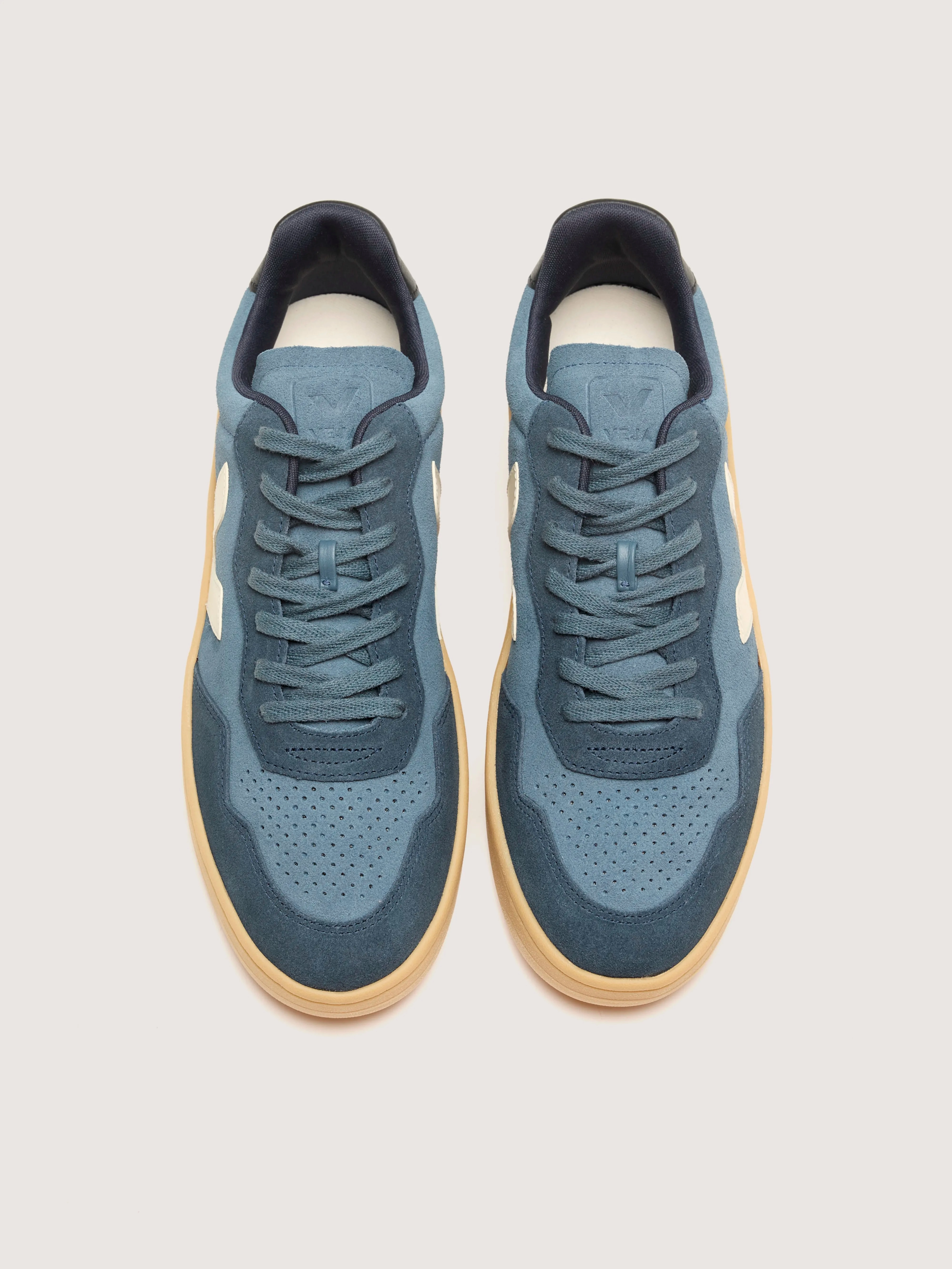 Bonded seams V-90 Suede For Men (242 / M / BLUE)