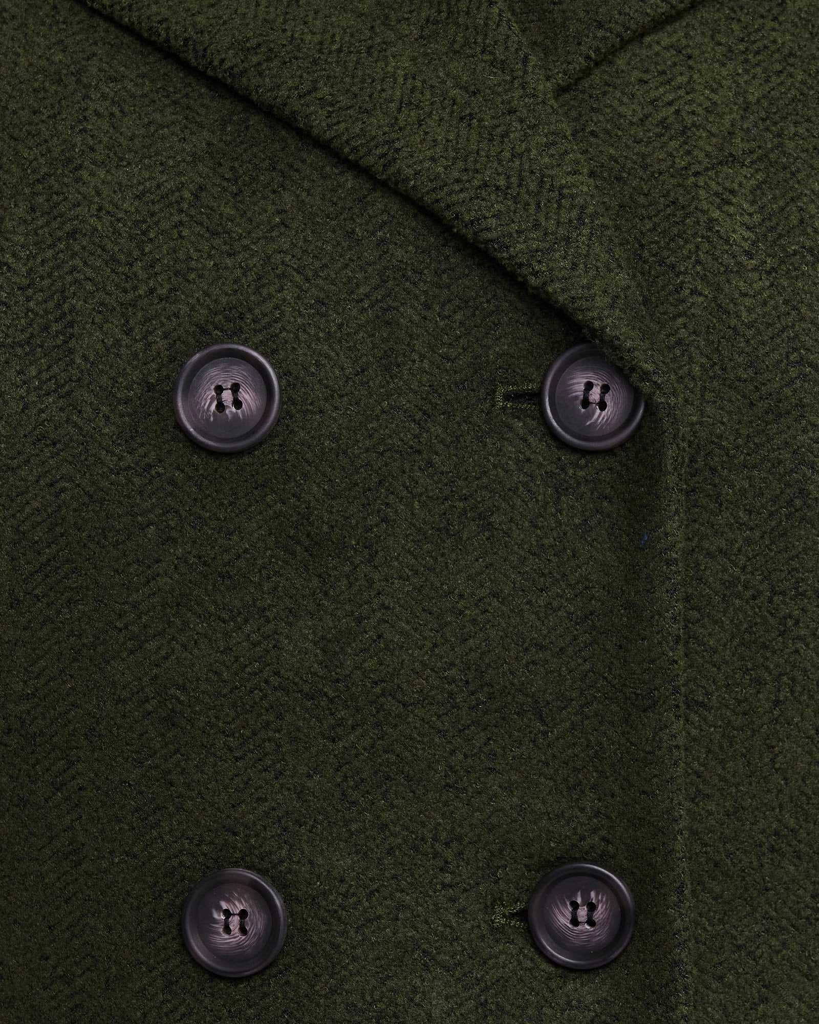Convertible Collar Style Compact Fit Homeland Coat | OLIVE