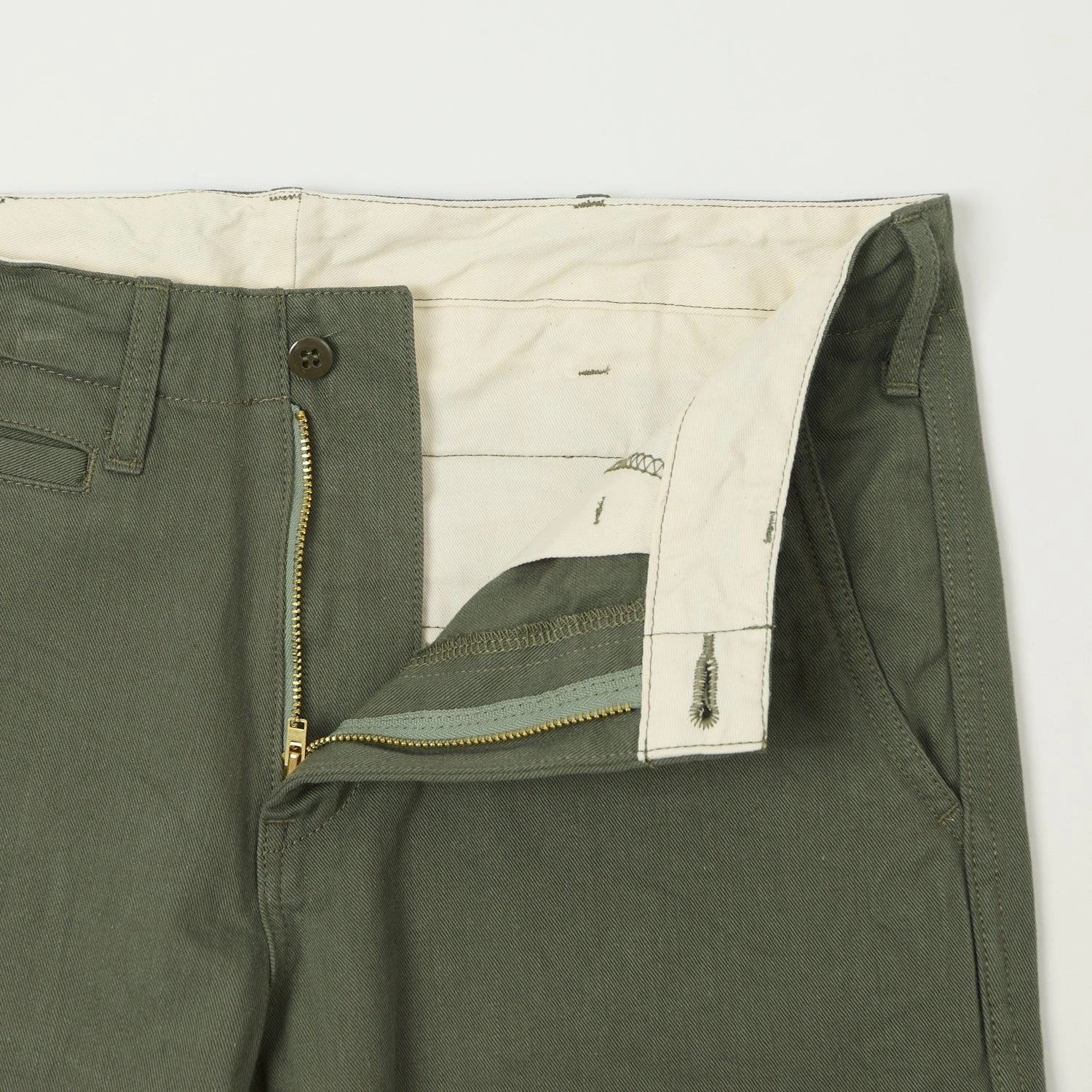 ONI 718CH-GOL Regular Straight Chino - Grey/Olive AntibacterialCoating Quick Dry Fit